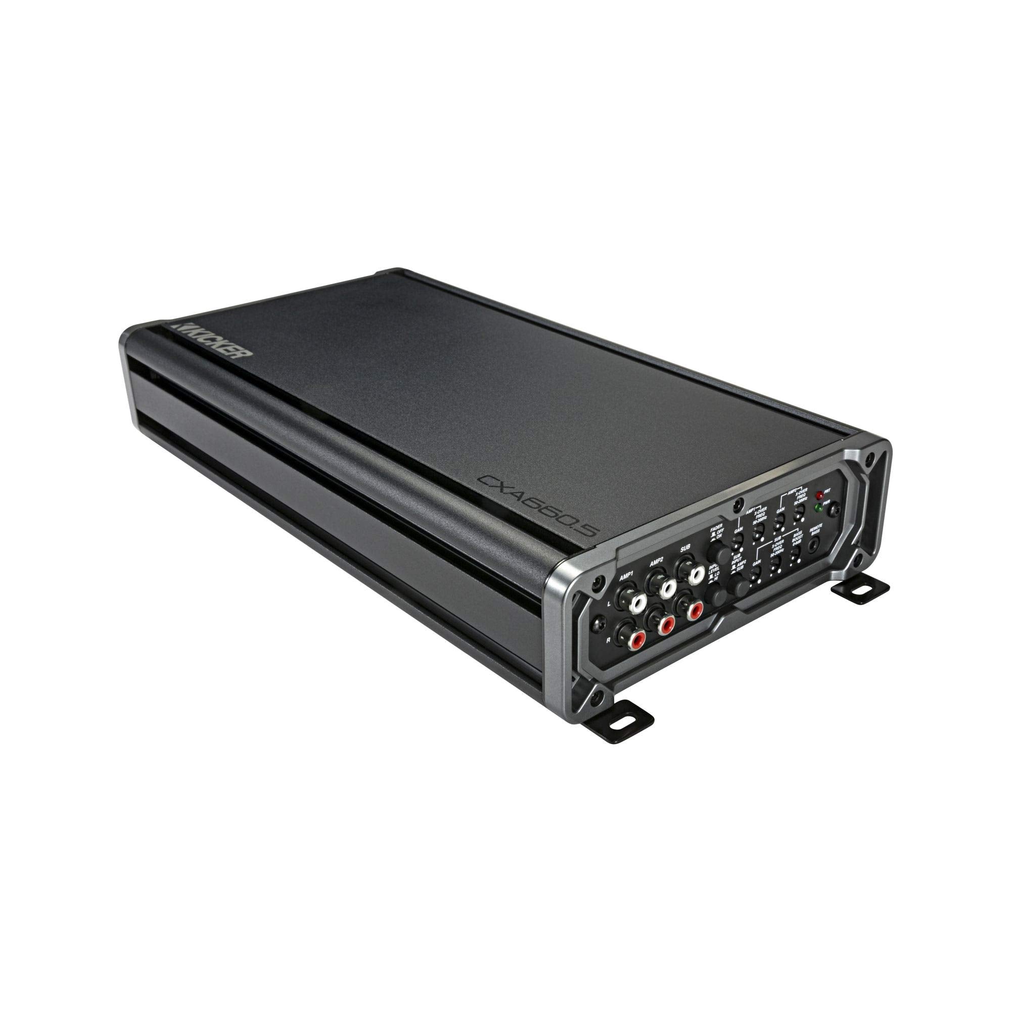 Kicker 46Cxa6605 Cxa6605 4X90 Watt 4 Channel Full Range Amp W/300 Watt Class D Sub Channel
