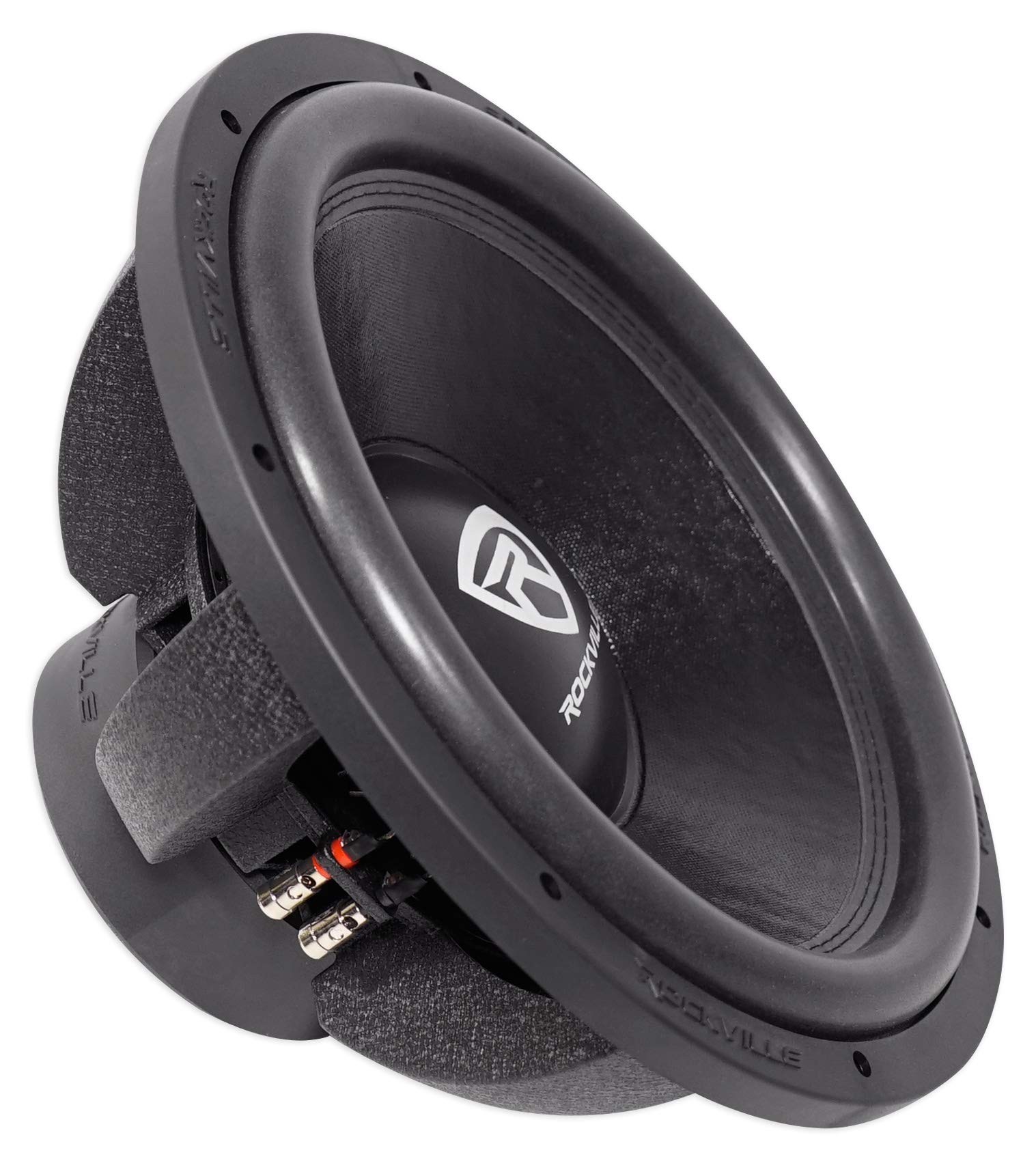 Rockville (2) W15K6D4 V2 15'' 8000W Car Subwoofers Dual 4 Ohm Subs Cea Compliant