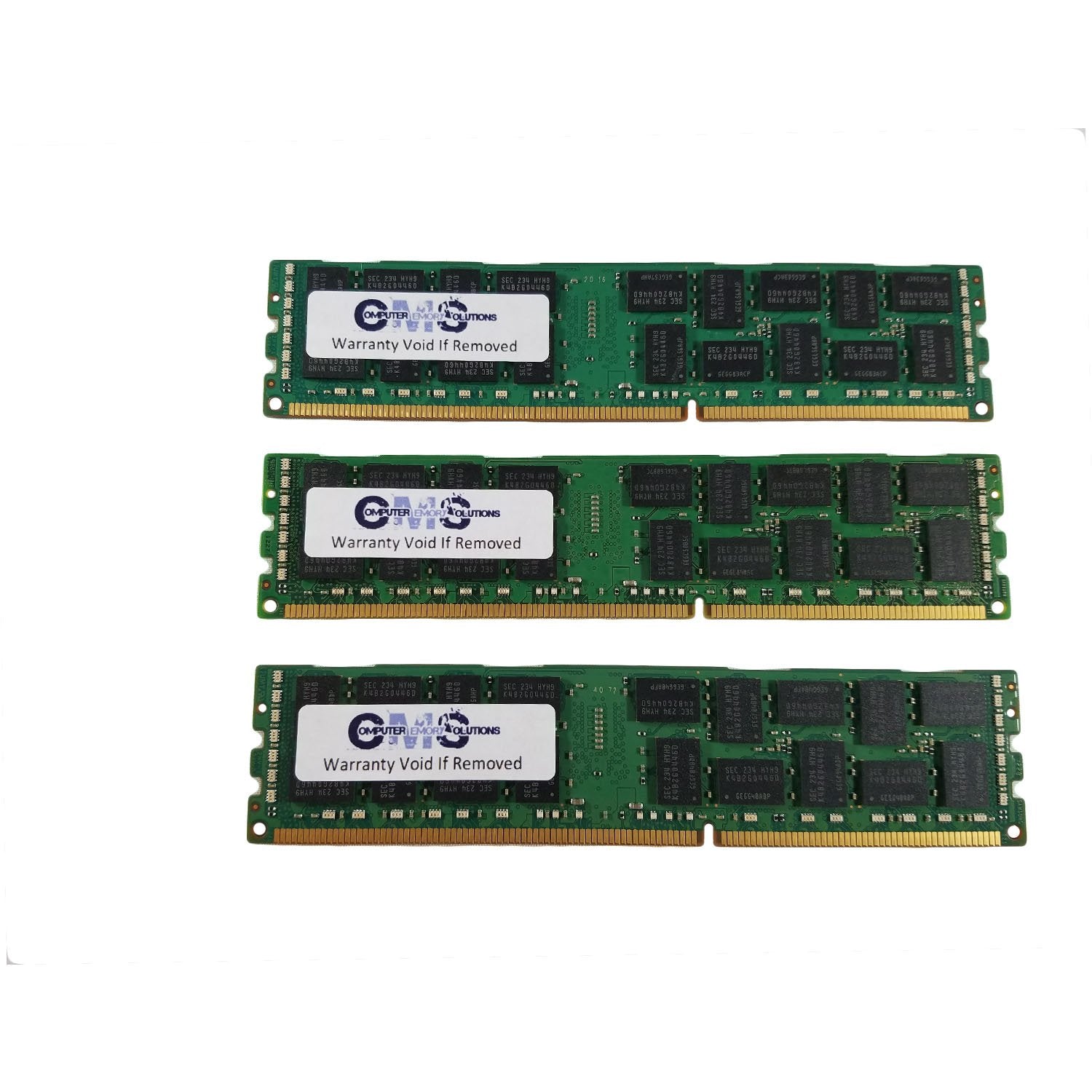 CMS 24GB (3X8GB) DDR3 10600 1333MHZ ECC Registered DIMM Memory Ram Upgrade Compatible with HP/Compaq Workstation Z600 C2 Series 