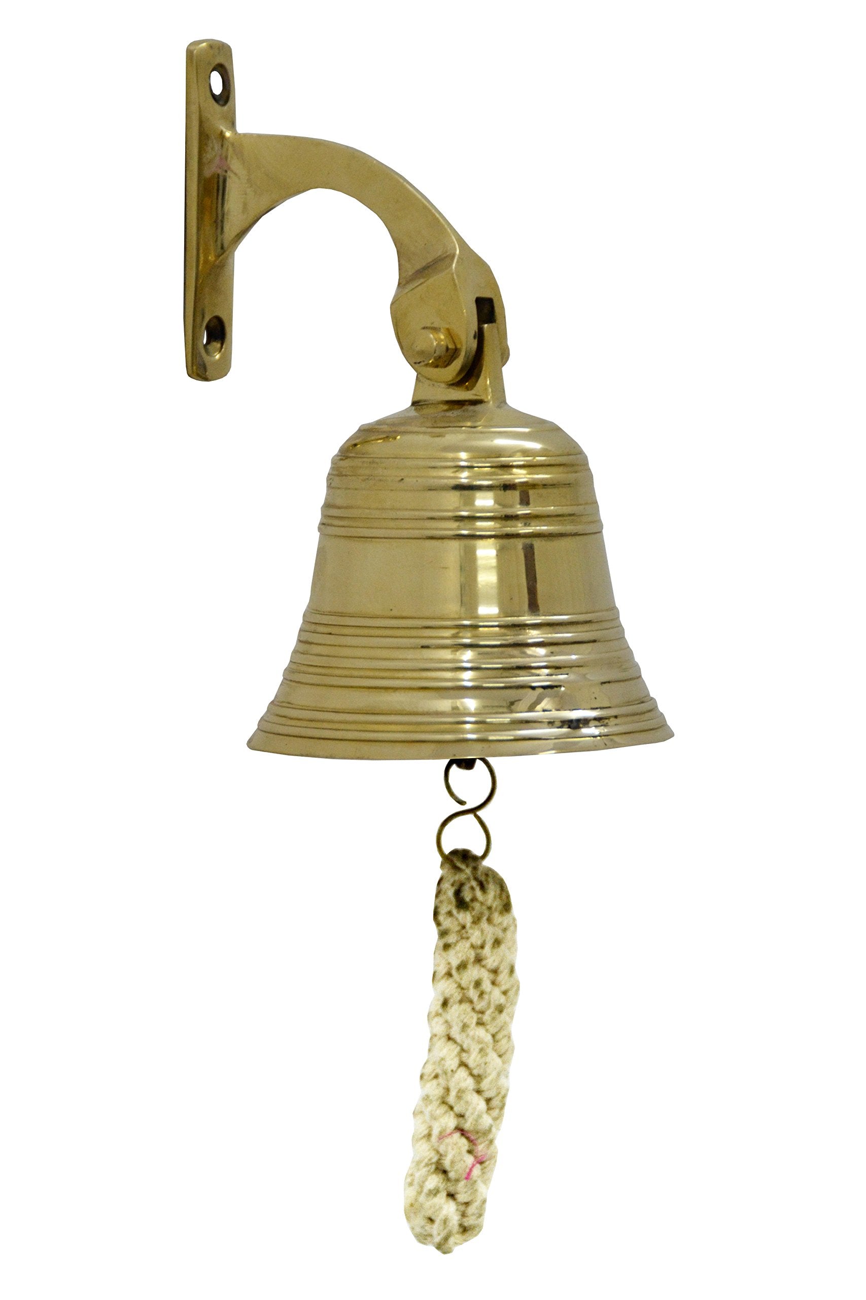 Brass Nautical Brass Bell Ship Bell Doorbell Small Bell Us Navy Clock Indian Bells Hanging Bell Brass Bell For Sale Wall Mounted