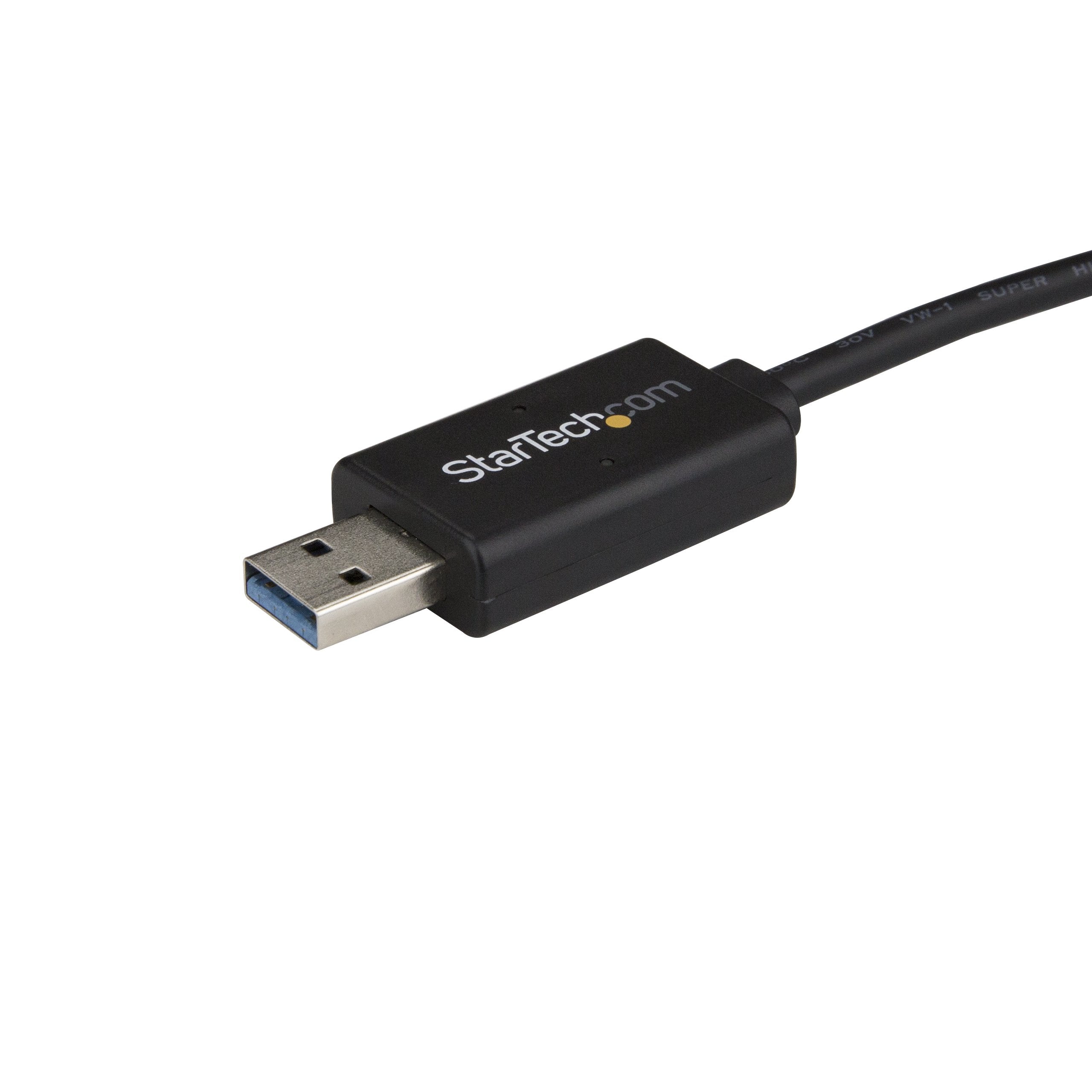 Startech.Com Usb C To Usb Data Transfer Cable   Mac/Windows   Usb 3.0   Windows Easy Transfer Cable   Mac Data Transfer (Usbc3Li