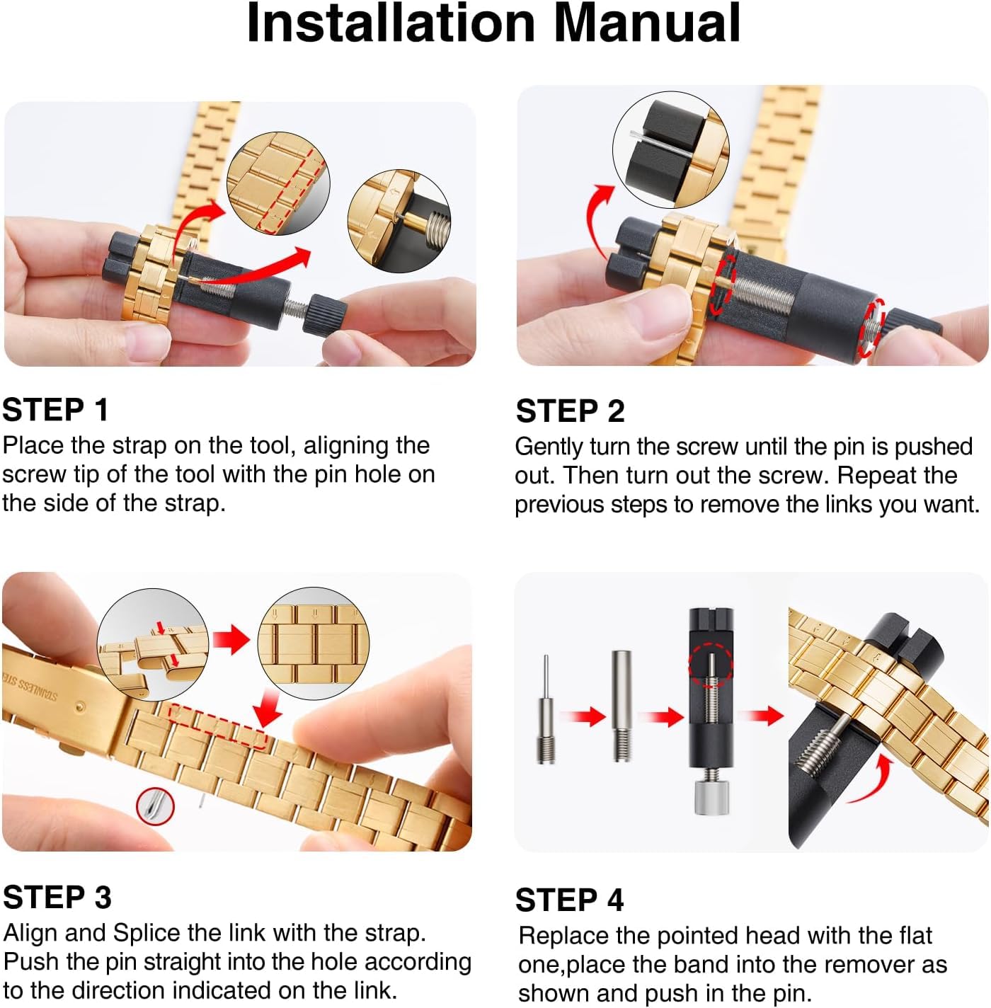Huanlong Solid Stainless Steel Band Compatible With Apple Watch 49Mm 46Mm 45Mm 44Mm 42Mm 41Mm 40Mm 38Mm, Metal Strap For Iwatch
