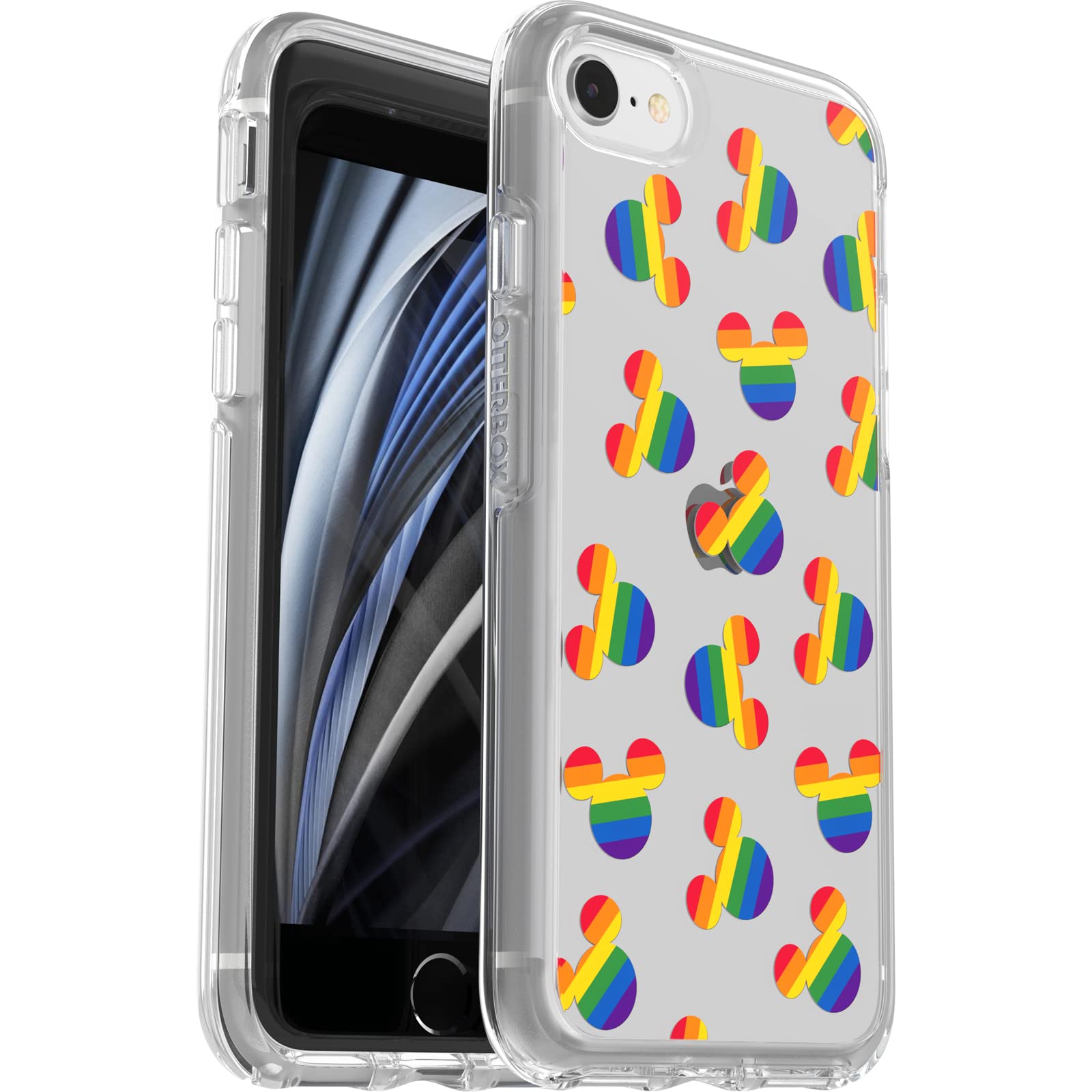 Otterbox Iphone 7/8 And Iphone Se 3Rd And 2Nd Gen Symmetry Series Case   Mickey Pride, Ultra Sleek, Wireless Charging Compatible