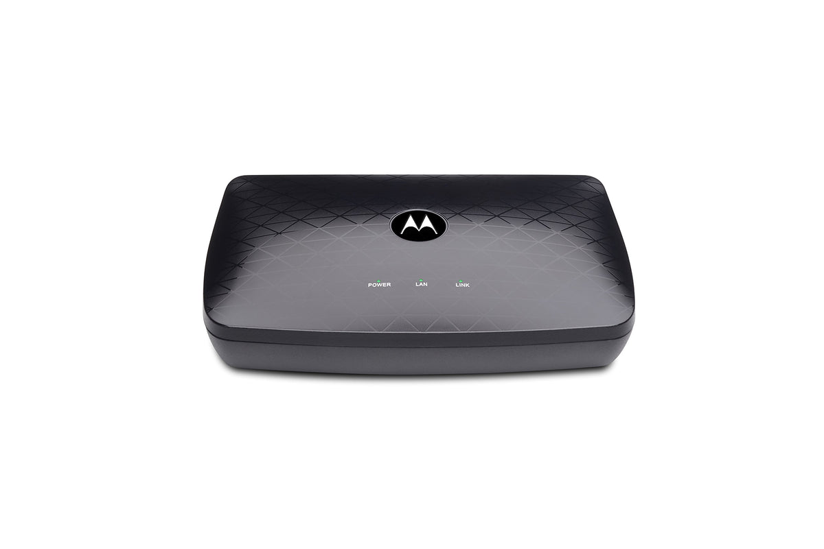 Motorola Moca Adapter For Ethernet Over Coax, 1,000 Mbps Bonded 2.0 Moca (Model Mm1000)