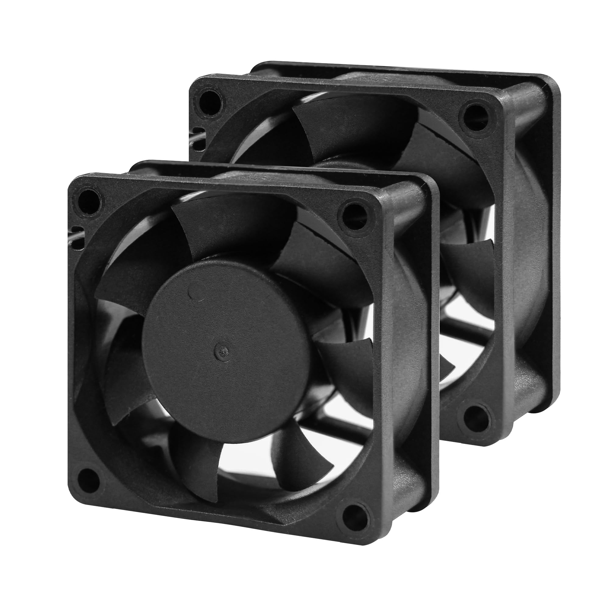 60Mm 12V Dc Cooling Fan   Panomounts Cf6025 High Airflow 60Mm 25Mm 12V 2Pin Amp Fans For Car Audio Vent Cooling Fan Low Noise 5600Rpm 2 Pack