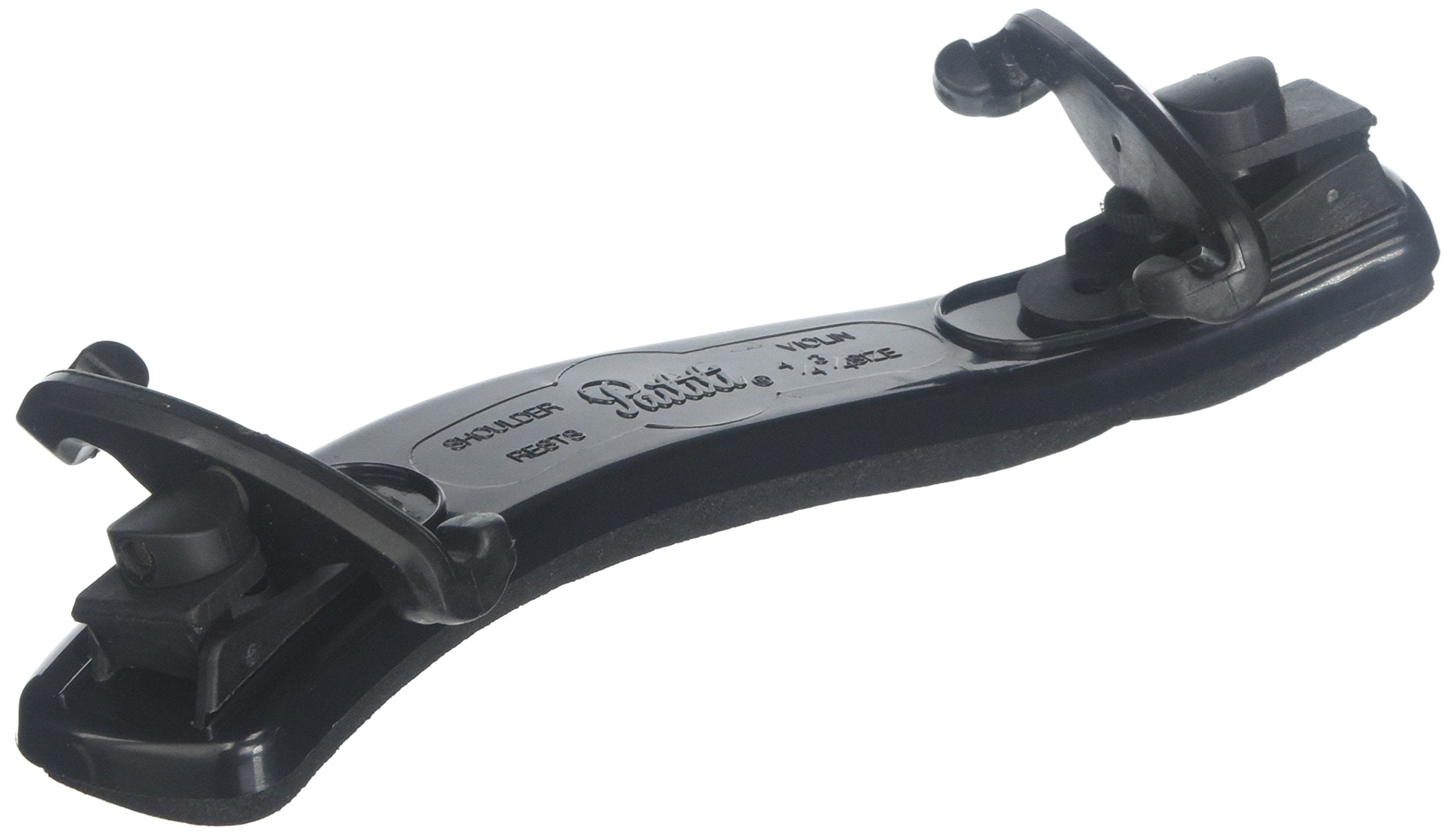 Paititi Portable Shoulder Rest For 4/4, 3/4 Violin Adjustable Feet Foam And Rubber (3/4 4/4, Black Feet)