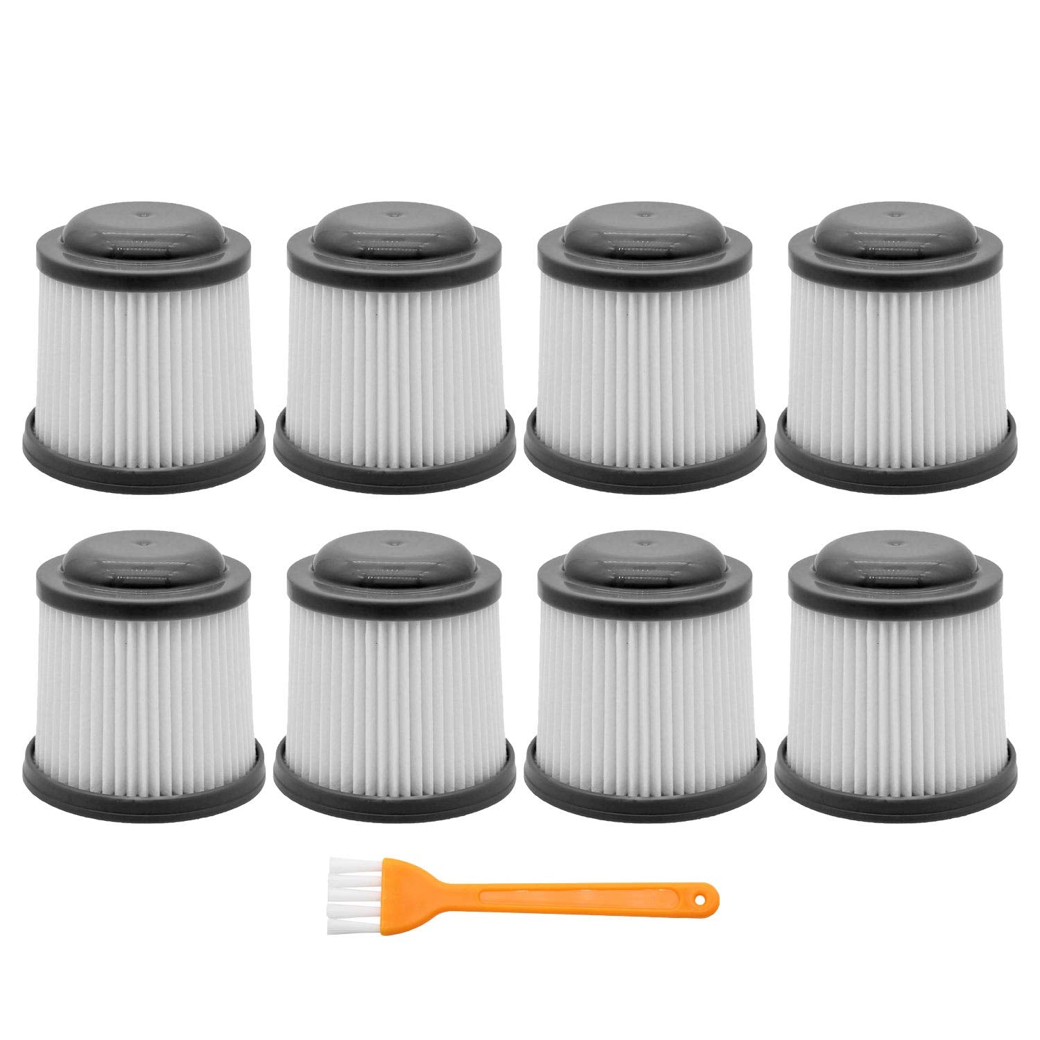 Ioyijoi 8 Pack Vac Replacement Filters For Black & Decker Pvf110 Phv1810 Phv1210 Bdh2000Pl Bdh1600Pl Bdh2020Flfh Bdh1620Flfh. Co