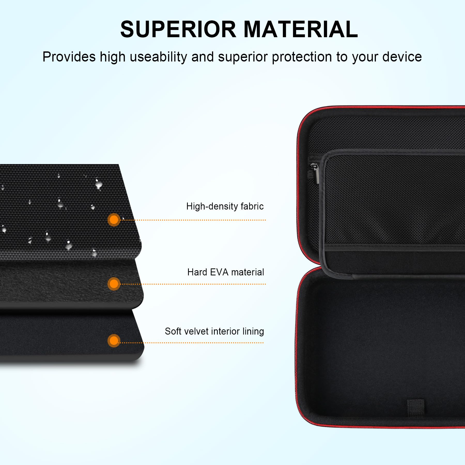 Elonbo Gps Carrying Case For 8 Inch Garmin Drivesmart 86 / Garmin Dezl Otr800 / Dezl Otr810 / Garmin Rv 890 / Rv 895 Gps Navigat