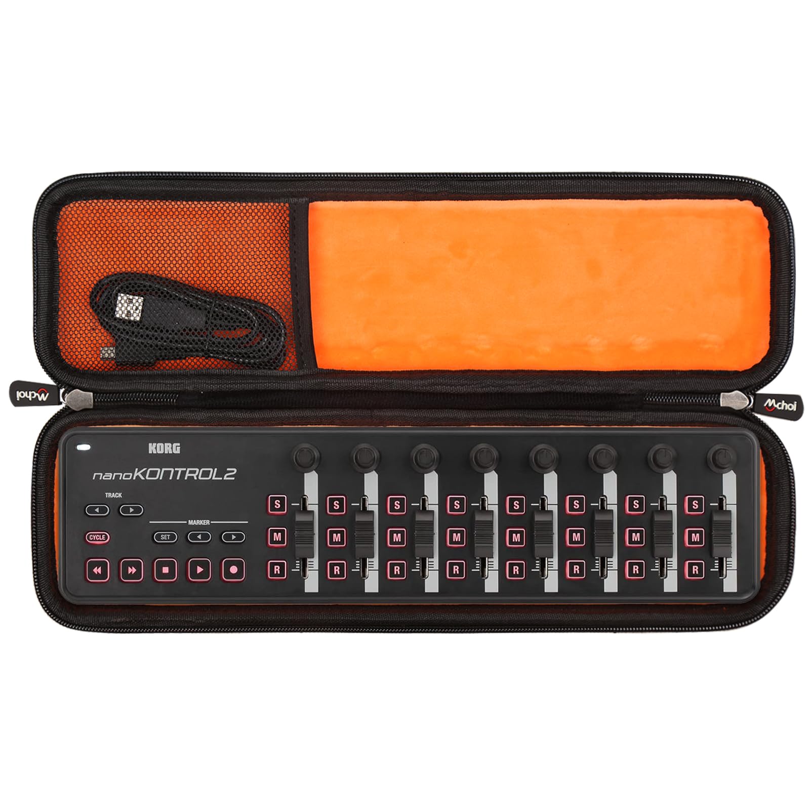 Mchoi Hard Portable Case Compatible With Korg Nanokontrol2 Slim Line Usb Control Surface(Case Only)