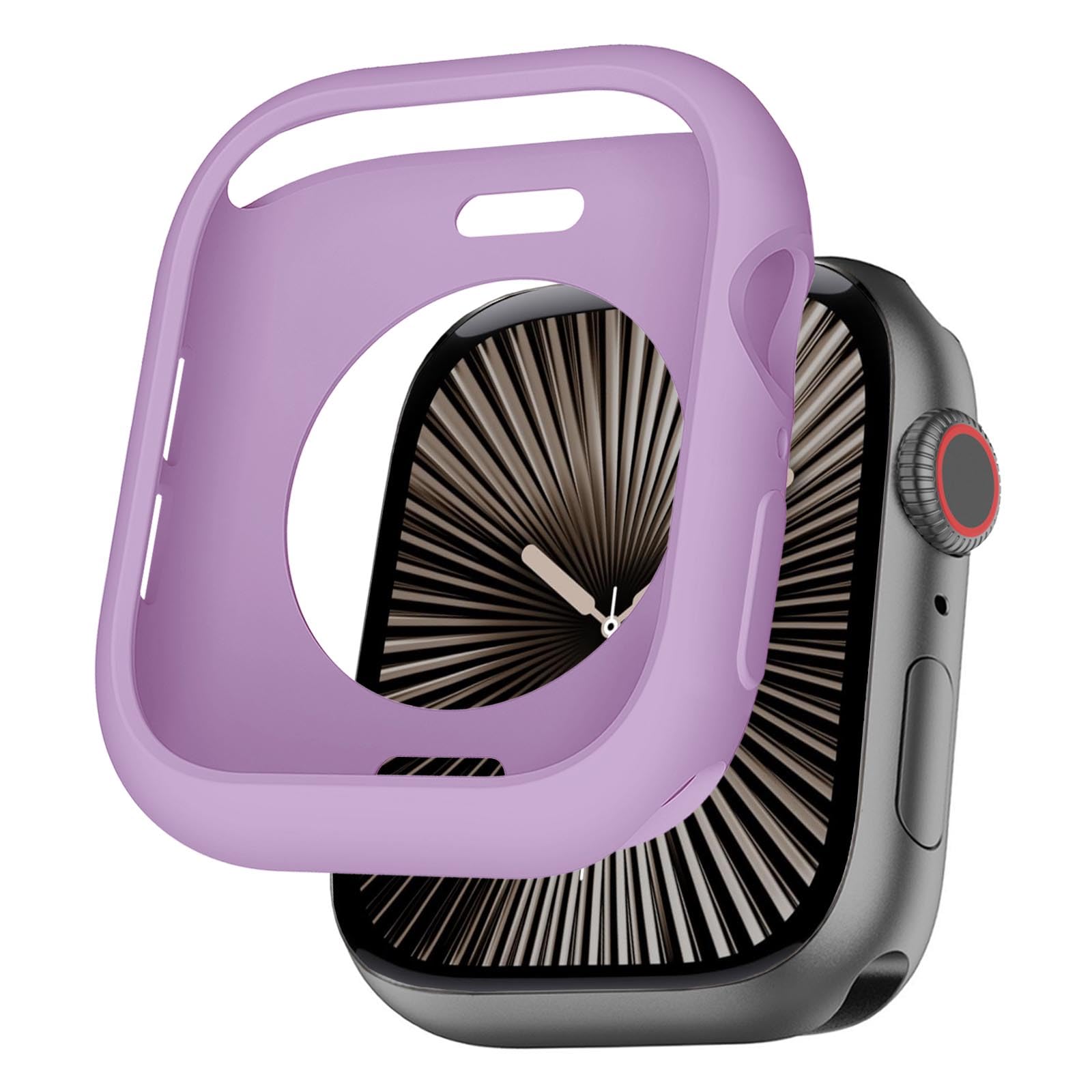 Botomall Compatible With Apple Watch Bumper Case 45Mm Series 9 Series 8 Series 7 Soft Flexible Tpu Thin Lightweight Protective C