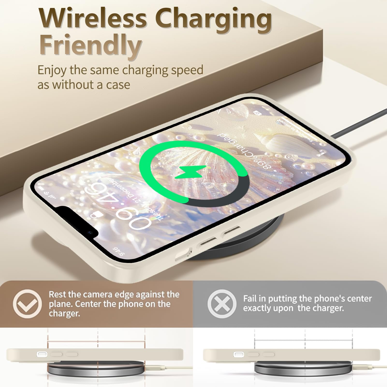 Ook Floral Case For Iphone 13 Pro Case, Cute Sunflower Floral Blooms Design Soft Tpu Shockproof Protective For Women Girls Slim