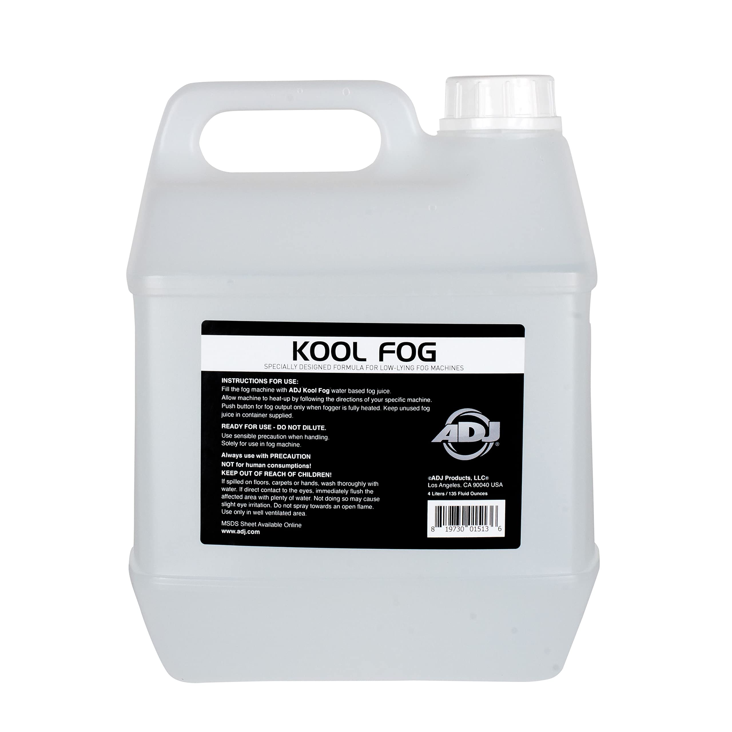 American Dj Kool Fog Low Lying Fog Fluid
