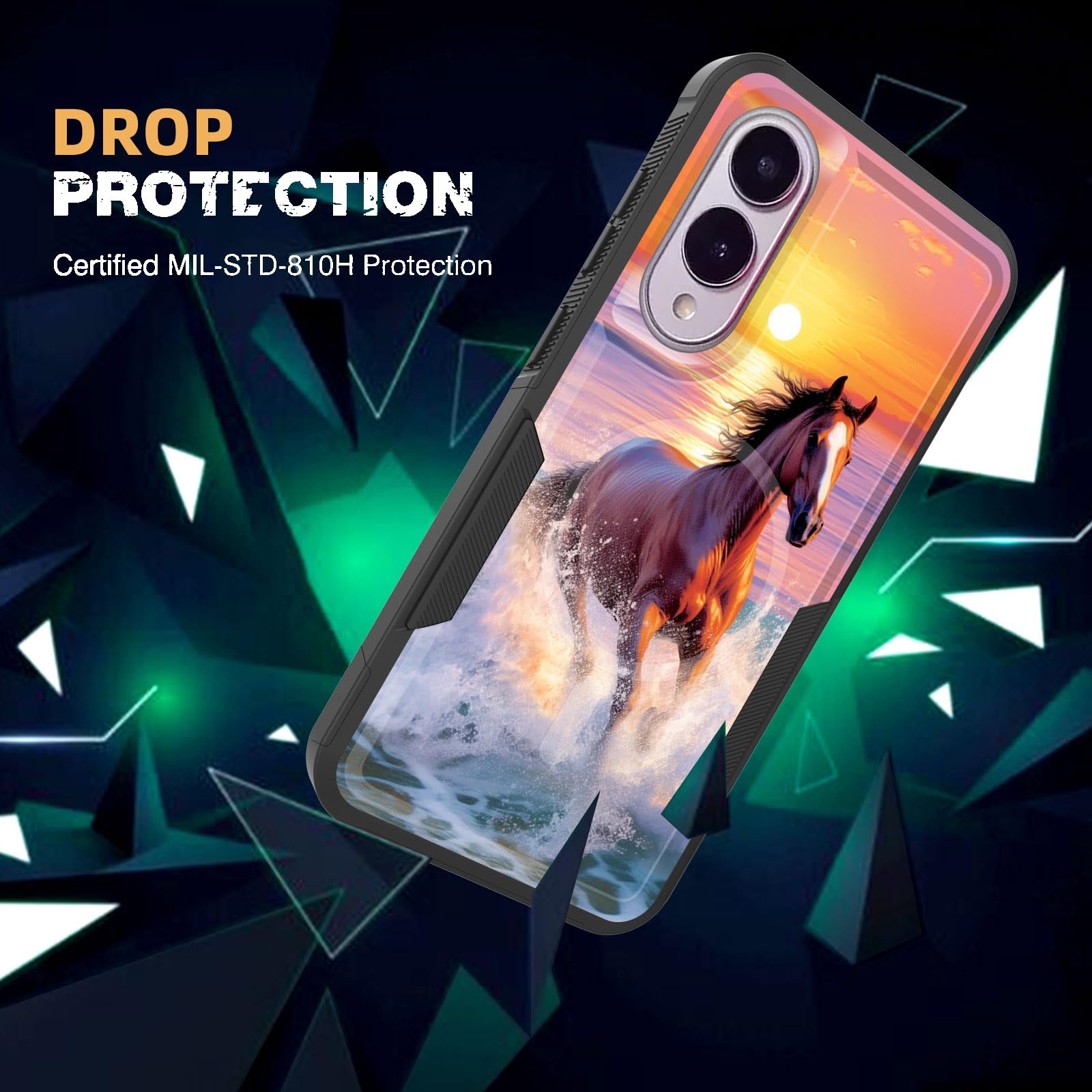 Zqlplzr Magnetic For Galaxy S25 Edge Case,[Compatible With Magsafe] [Military Grade Drop Protection] Heavy Duty Shockproof Phone