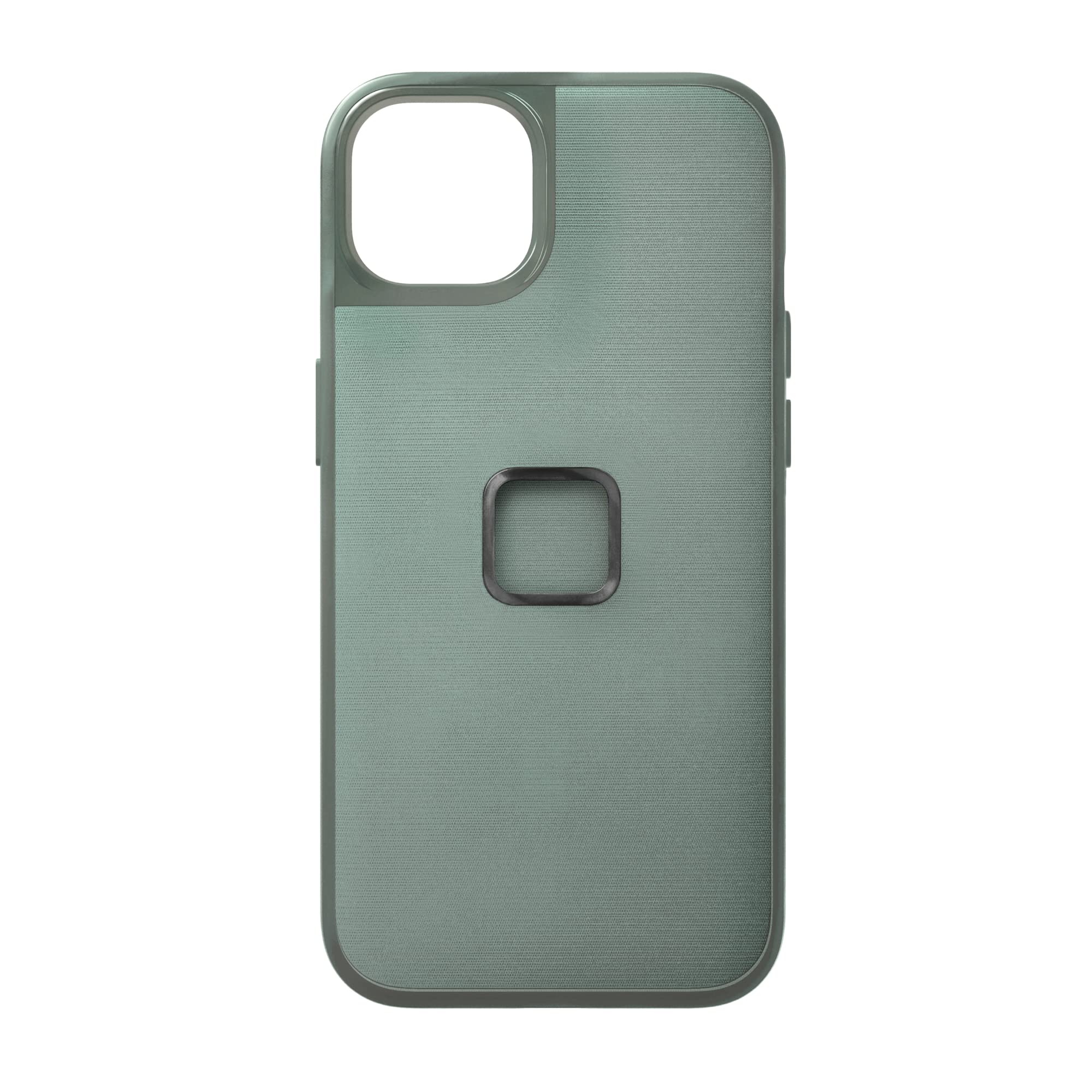 Peak Design Mobile Everyday Phone Case for iPhone 14 Pro Max, Sage, Slim Profile, Drop Protection, Weatherproof Fabric Shell, Sl