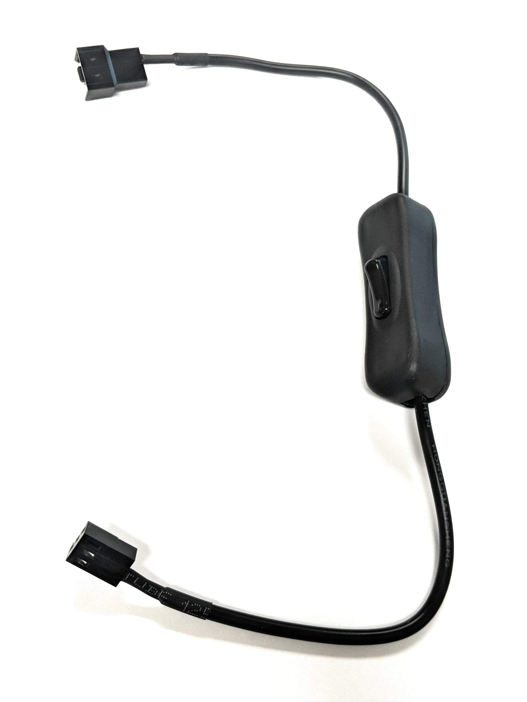 Coolerguys 3Pin On/Off Switch For 3Pin Or 4Pin Pwm Fans