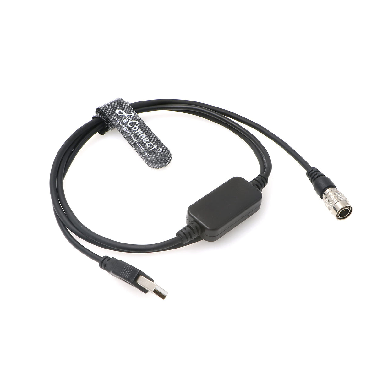 Aconnect Hirose Usb Cable Zoom Zaxcom Boost Dc 12V Usb To Hirose 4 Pin Power Cable For Sound Devices 688 633| Zoom F4 F8| Zaxcom