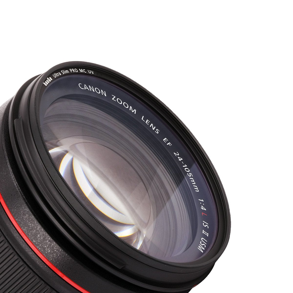 Haoge 77Mm Ultra Slim Mc Uv Protection Multicoated Ultraviolet Lens Filter For Canon 70 200Mm F/2.8L, 17 40Mm F4L, 100 400Mm F/4.5 5.6L, 24 105Mm F/3.5 5.6, 24 105Mm F/4L Is, 24 70Mm F/4L Lens