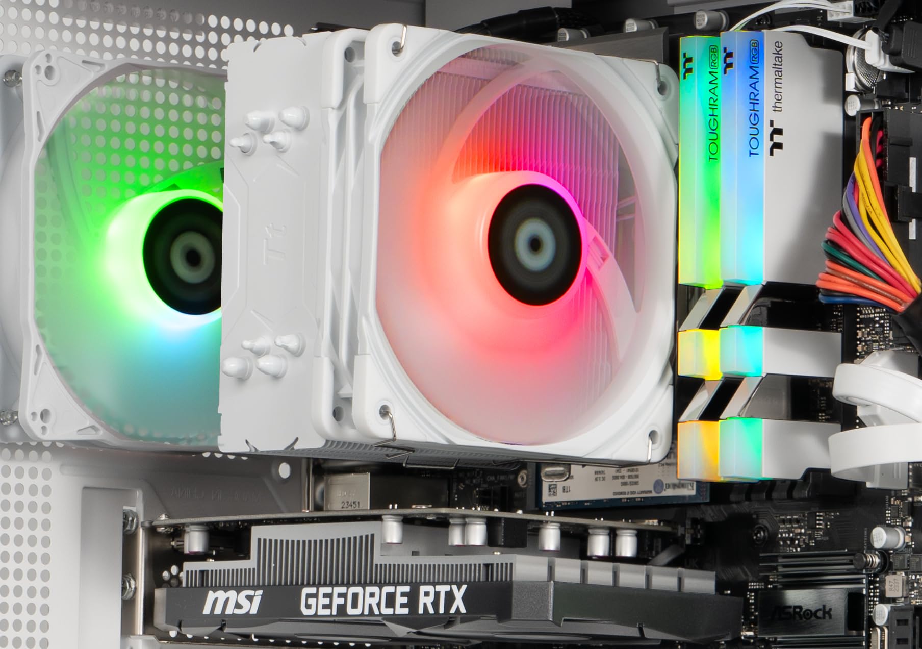 Thermaltake Vista I350 R4 Gaming Desktop (Intel Core I5 13400F, Toughram 16Gb Ddr4 3600Mhz Rgb Memory, Nvidia Geforce Rtx 3050,