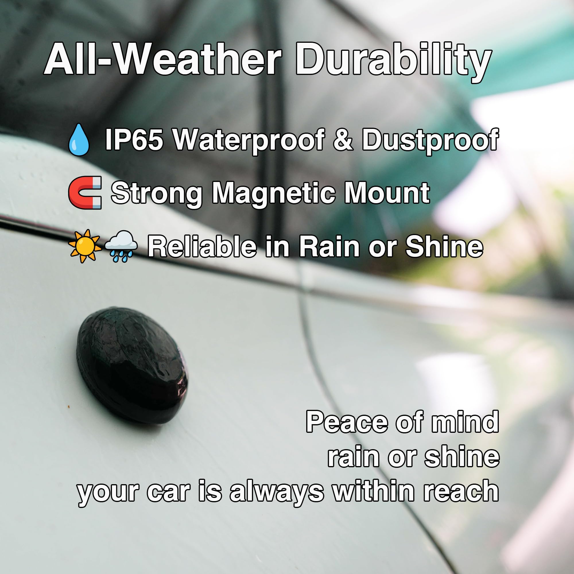 Jpbeiduoyin Mini Gps Tracker For Vehicles - Google Find Hub Enabled, No Monthly Fee, Hidden Magnetic Waterproof Tracking Device