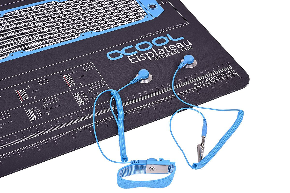 Alphacool 90334 Eisplateau Anti Static Work  And Mounting Mat 120X60Cm Water Cooling Accessories