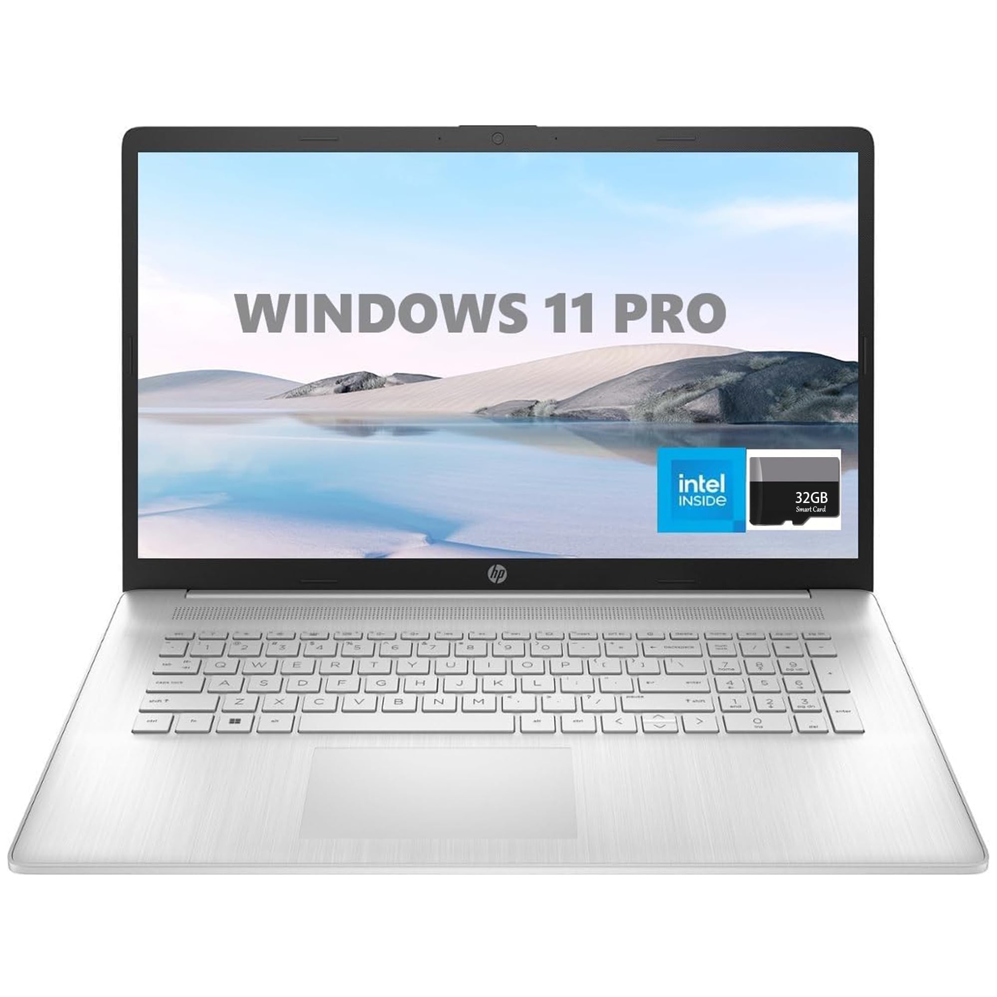 Hp 17 Laptop, 17.3    Hd+, Intel Quad Core I3 1125G4 Processor, 16Gb Ram, 1Tb Ssd, Windows 11 Pro, Anti Glare Display, Long Batt