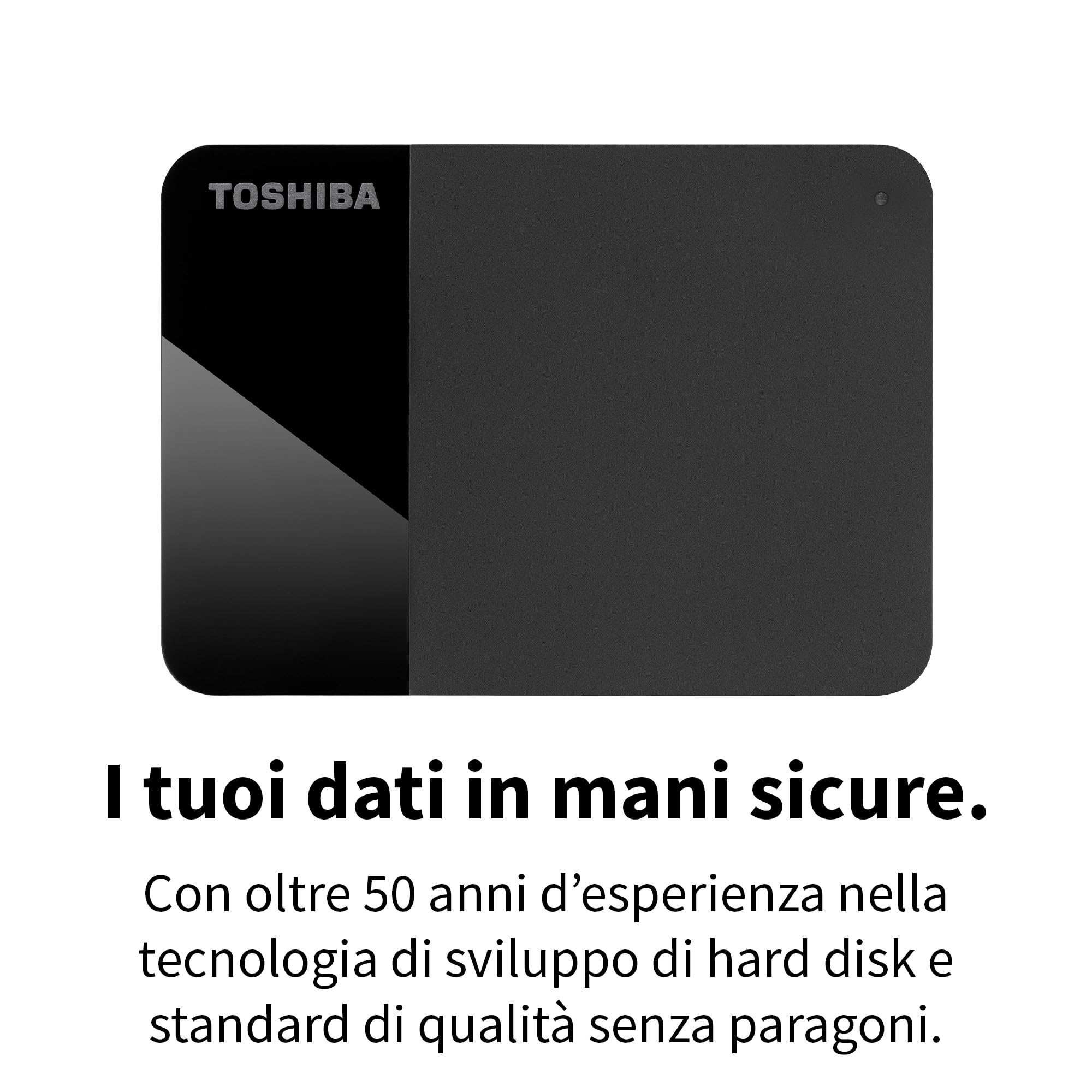Toshiba 4TB Canvio Ready � 2.5 inch Portable External Hard Drive with SuperSpeed USB 3.2 Gen 1, Compatible with Microsoft Windows 7, 8 and 10, Black (HDTP340EK3CA)