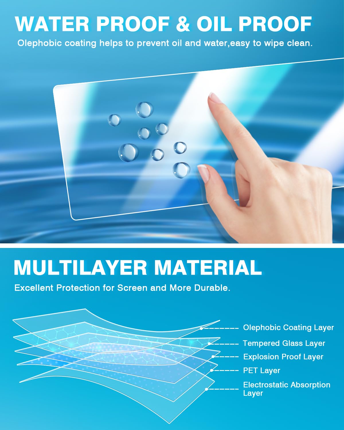 Karltys 2 Pack Tempered Glass Screen Protector For 2022 2024 Nissan Frontier Pro X Pro 4X 9 Inch Touch Screen, Car Radio Display Screen Protector, Anti Scratch Fingerprint Free Accessories