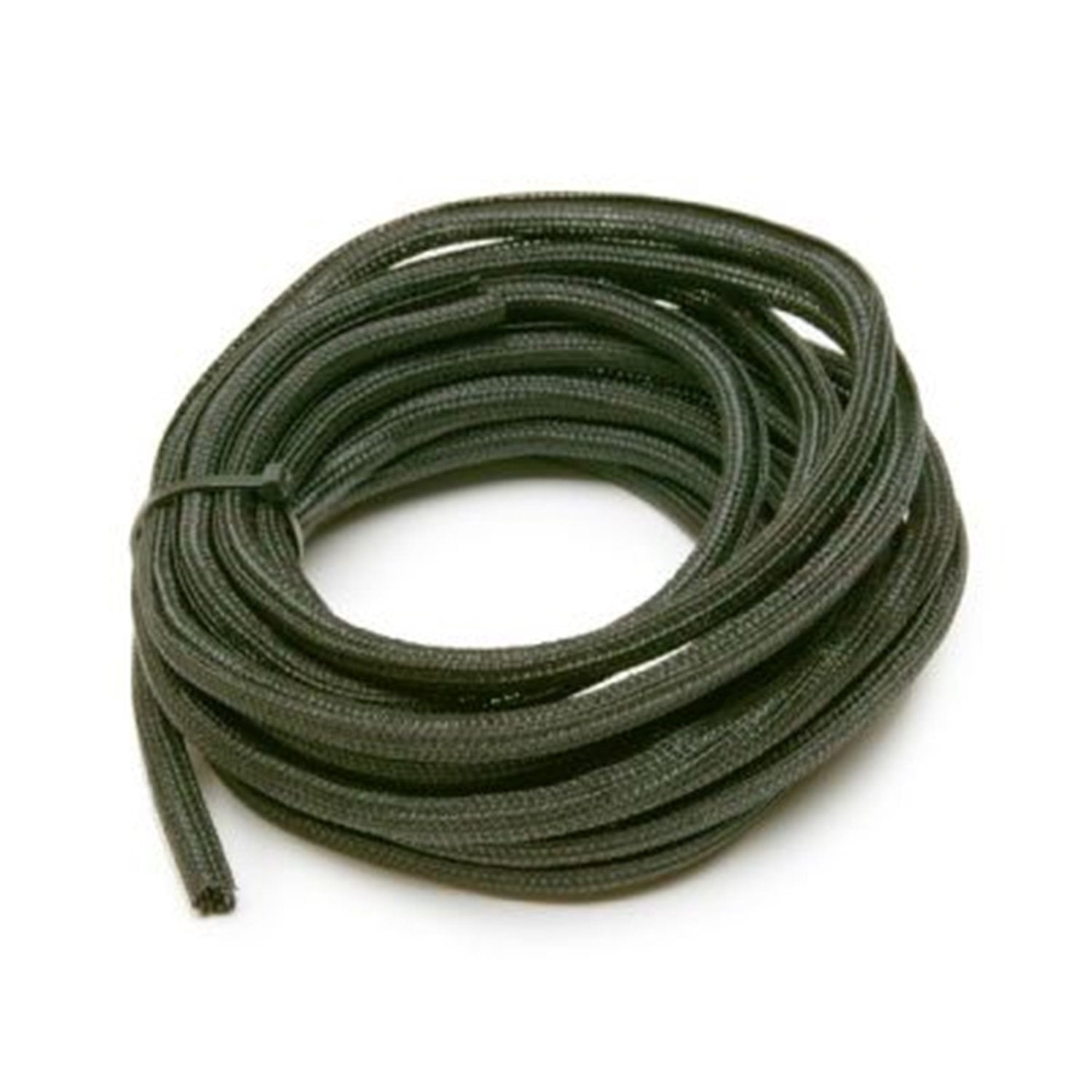 Painless Performance 70910 PowerBraid Split Braided Sleeving, 1/8 Diameter, 20 Length, Black
