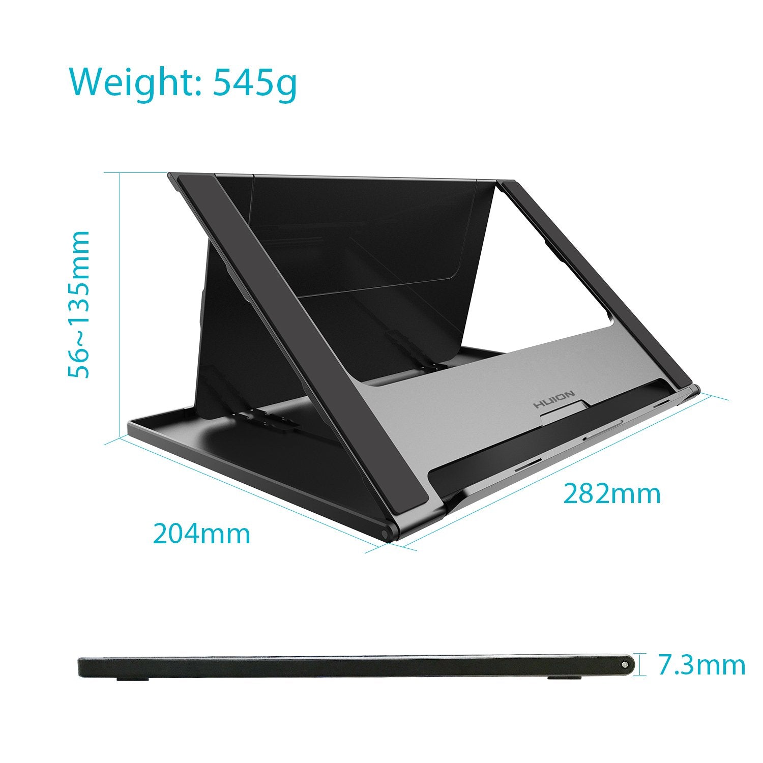 Huion St200 Adjustable Drawing Tablet Stand Laptop Stand For 10-16Inch Laptop, Tablet, Macbook, Ipad, Kamvas 13, Kamvas Pro, Wac