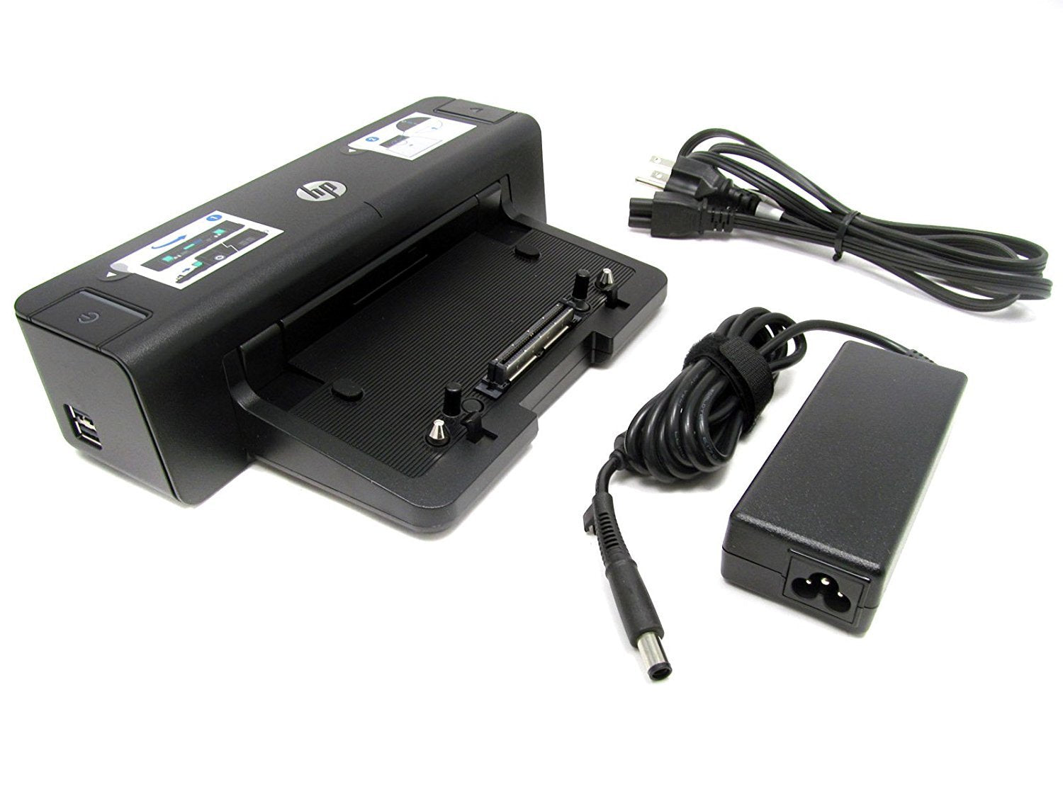 Hp 90W Docking Station A7E32Ut#Aba For Notebook   Proprietary Interface   4 X Usb Ports   Network (Rj 45)   Dvi   Vga   Displayp