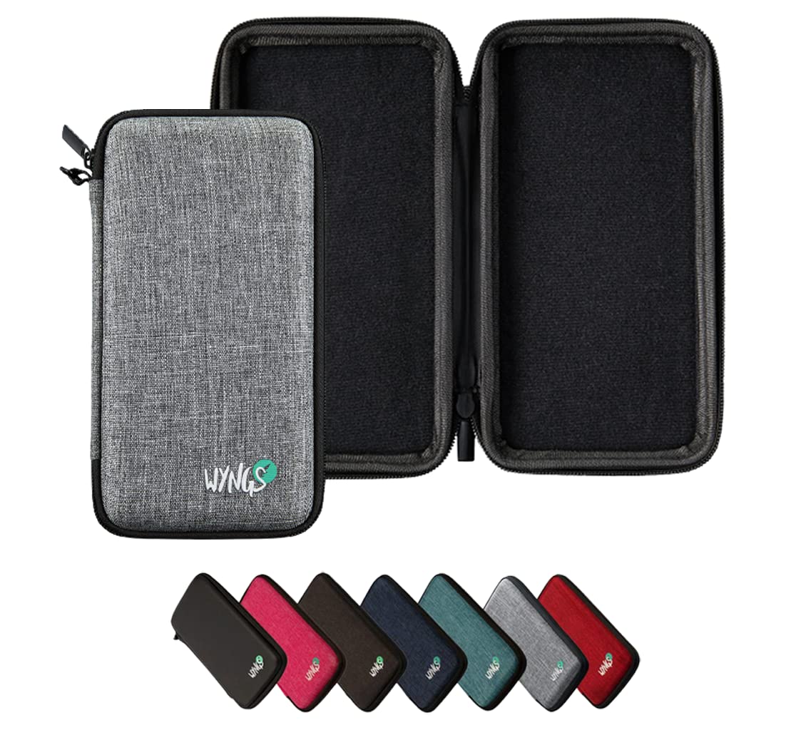 WYNGS Protective Case for Texas Instruments TI-30XIIS / TI-30XA / Case for Scientific Calculators in Light Gray