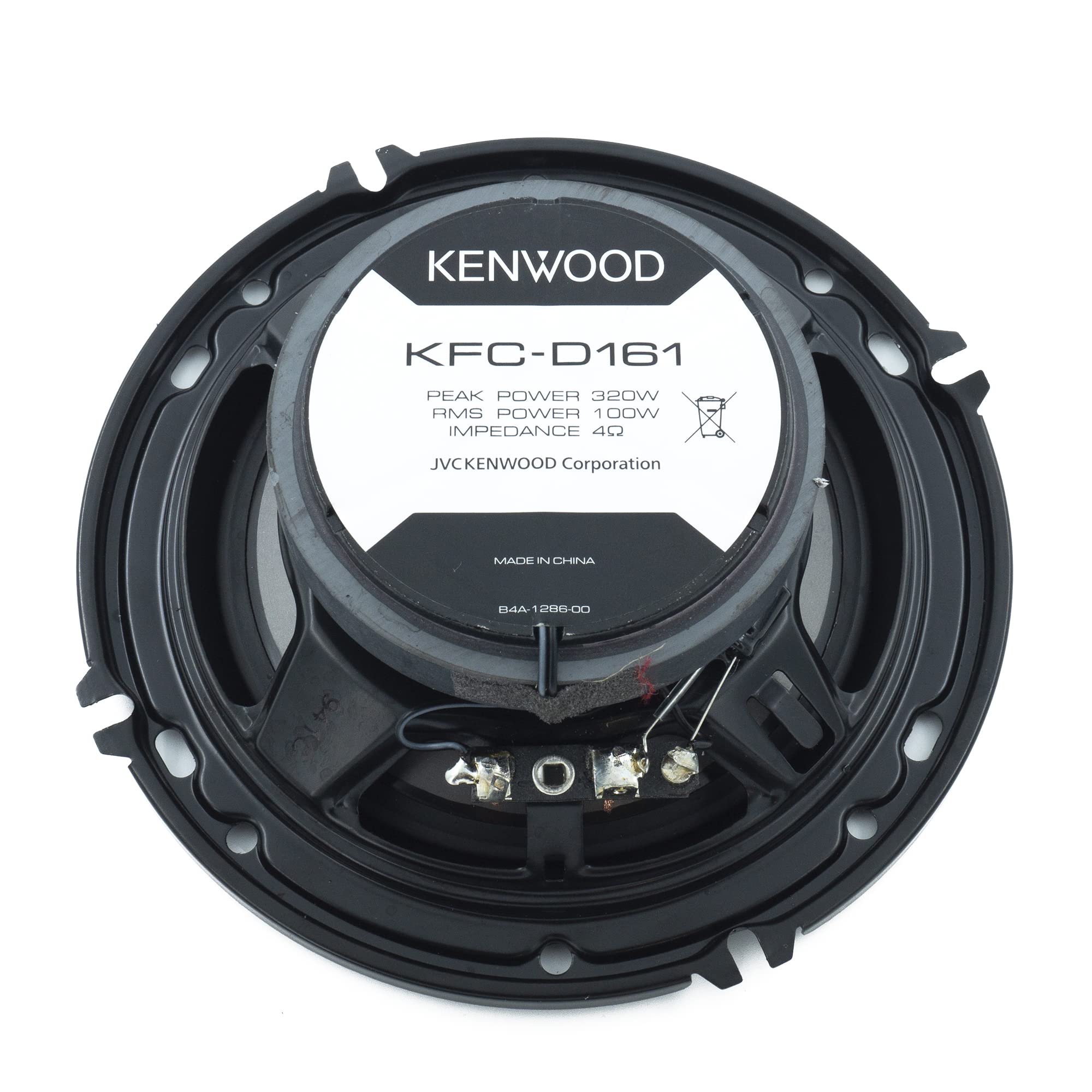 Kenwood Kfc D161 6.5 Inch 2 Way 320 Watts Peak Power Performace Series Car Speaker System