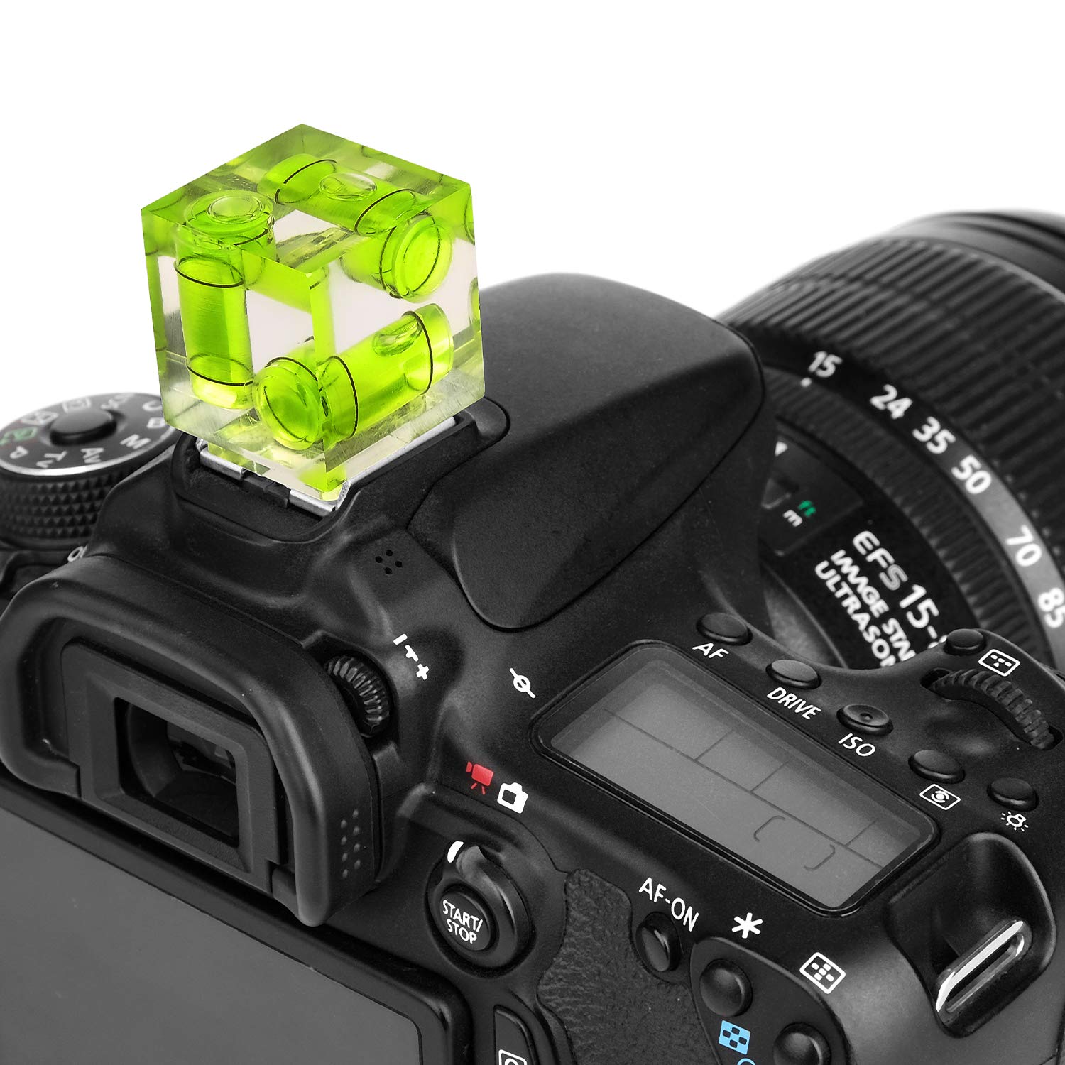 Anwenk Hot Shoe Level Camera Bubble Level Hot Shoe Spirit Level Hot Shoe Cover (Includes 3 Axis Bubble Level, 2 Axis Bubble Leve