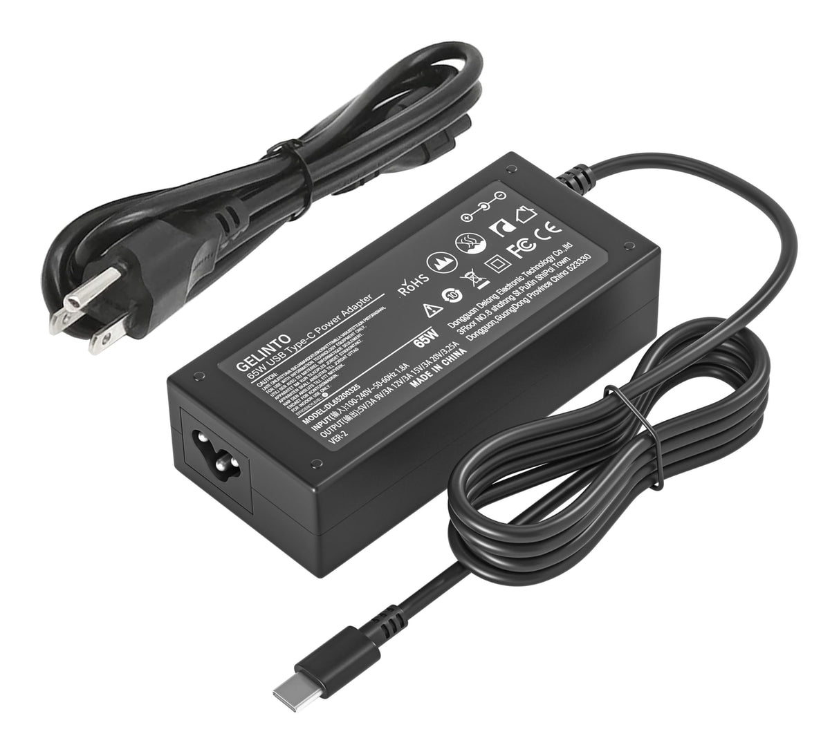65W Usb C Charger Fit For Lenovo Thinkpad/Chromebook/Yoga Charger, For Thinkpad T14 T15 E14 E15 X13 L13 L14 L15 X1 T480 T490 T59