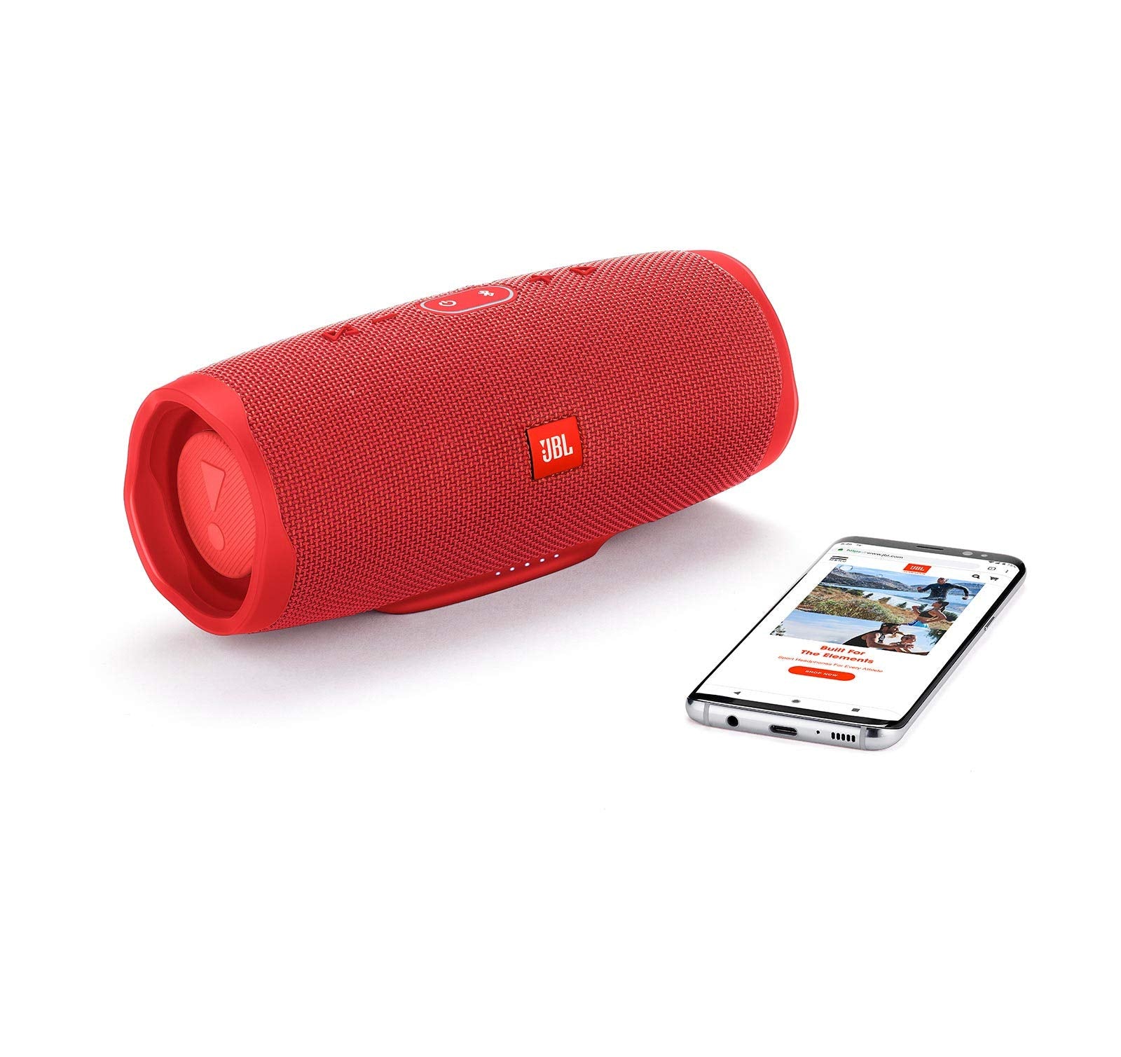 Jbl Charge 4 - Waterproof Portable Bluetooth Speaker - Red