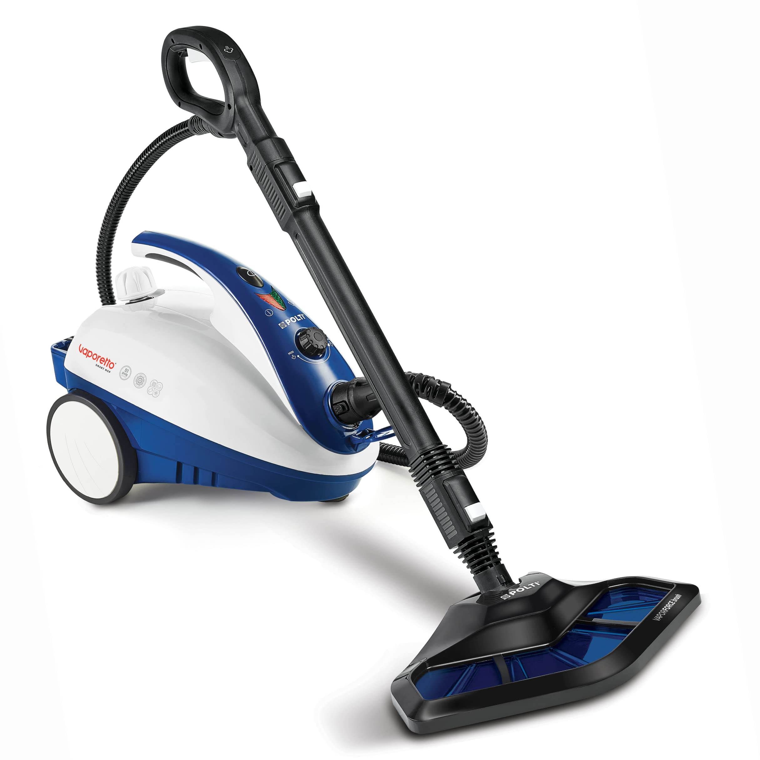 POLTI Vaporetto Smart Steam Mop and Steam Cleaner for Cleaning and Sanitizing with 12 Attachments Works for Tile Floor with Grou