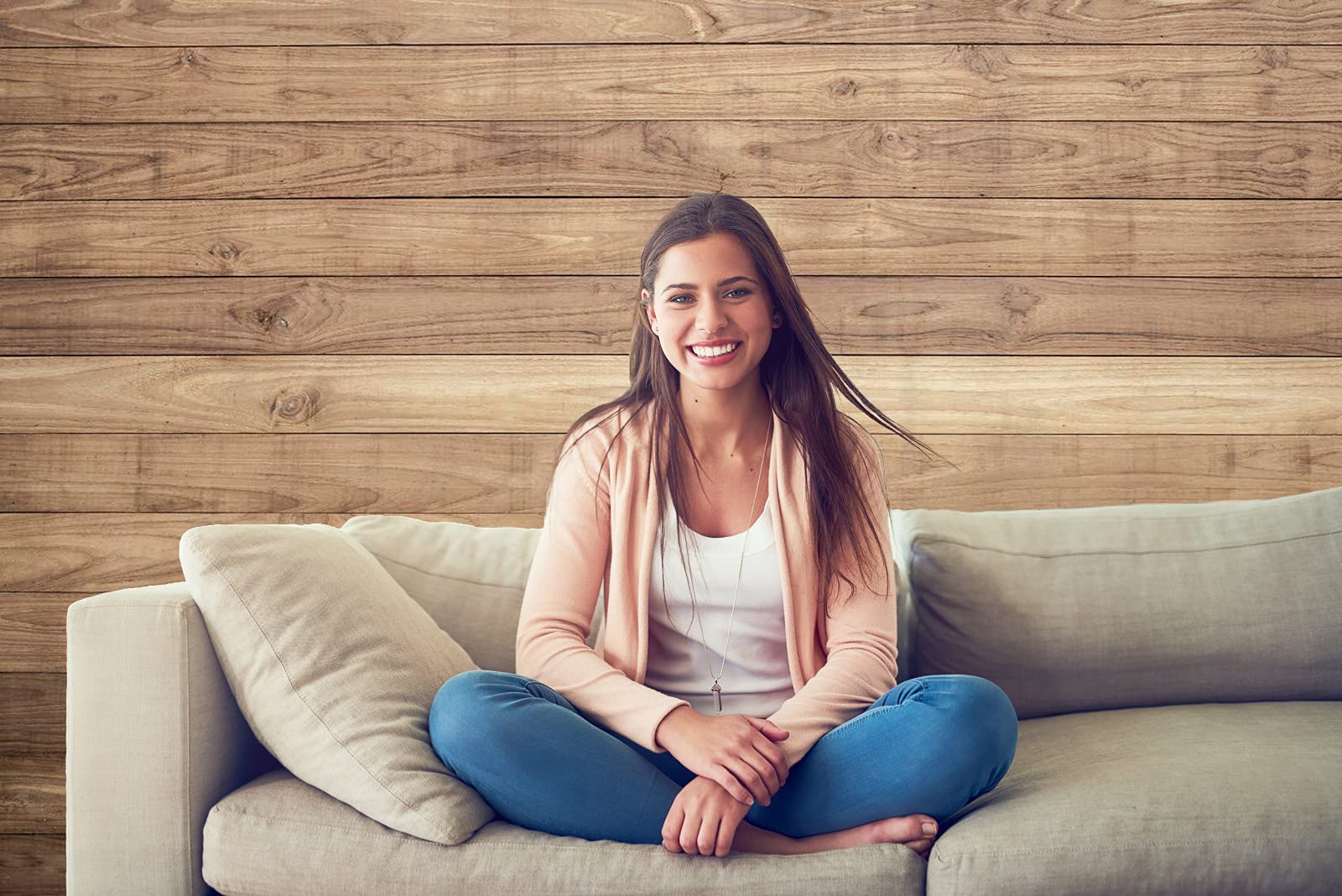 Lywygg 15X10Ft Wooden Backdrop Baby Shower Backdrops Party Decorations Backdrops Props For Studio For Photographers Retro Wood Wall Background Cloth Seamless Cp 176 1510