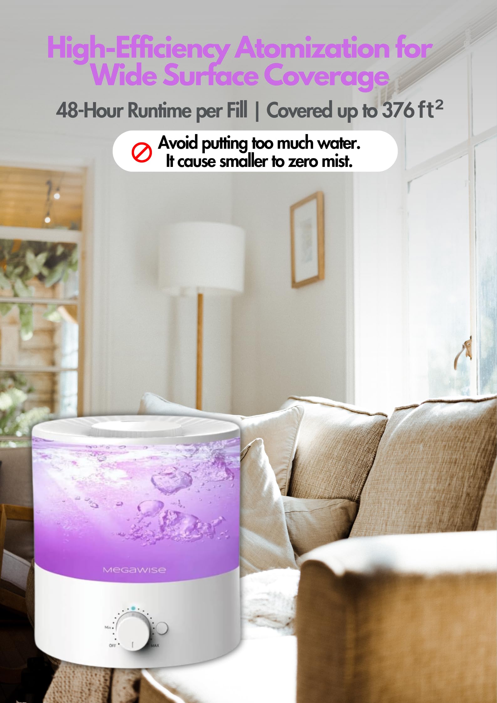 Megawise Humidifier - Thumbnail 2