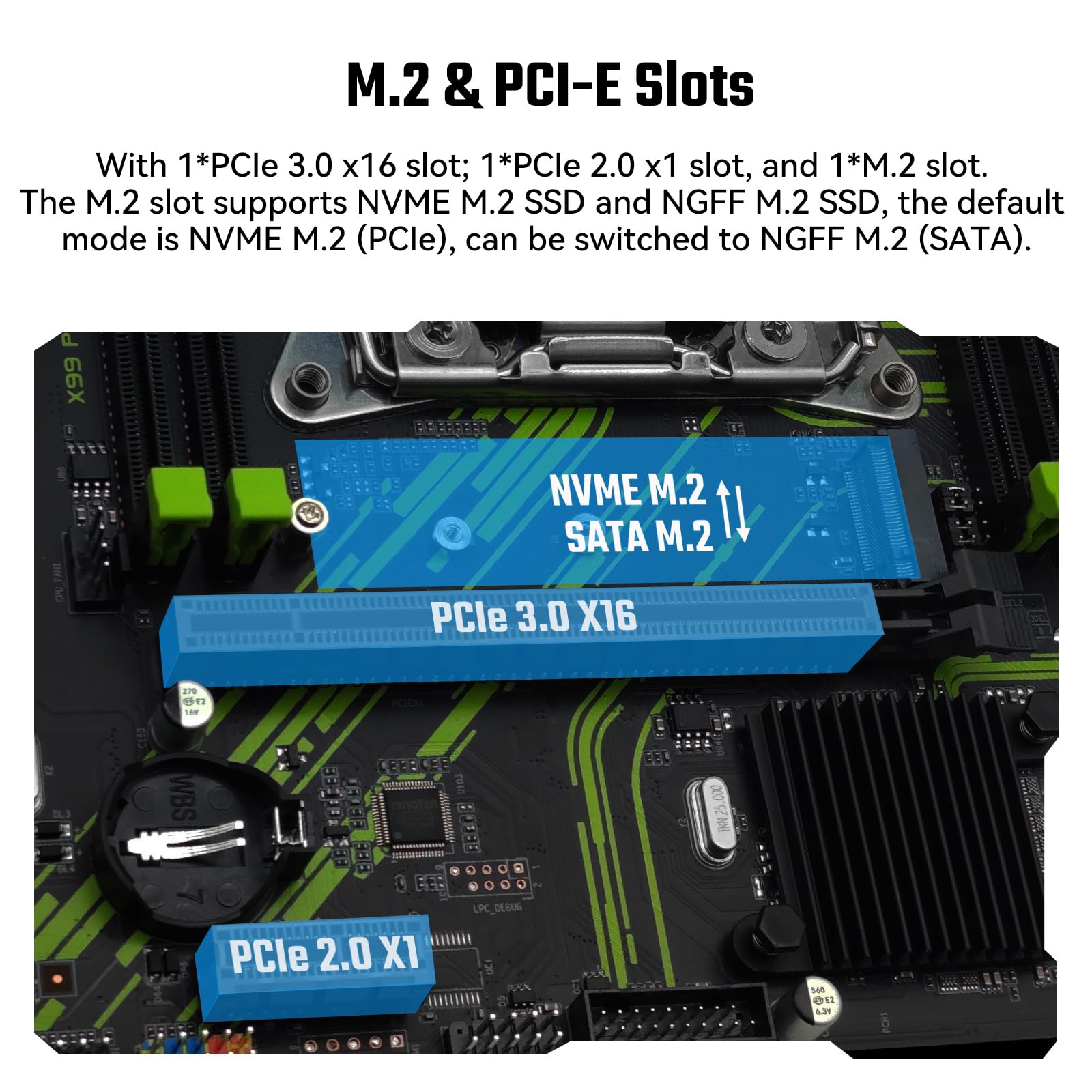 Machinisit Lga 2011 3 Motherboard X99 Micro Atx Motherboard For Intel Xeon E5 V3 V4 Series Processors (Ddr4 Max 128Gb, Pcie 3.0,