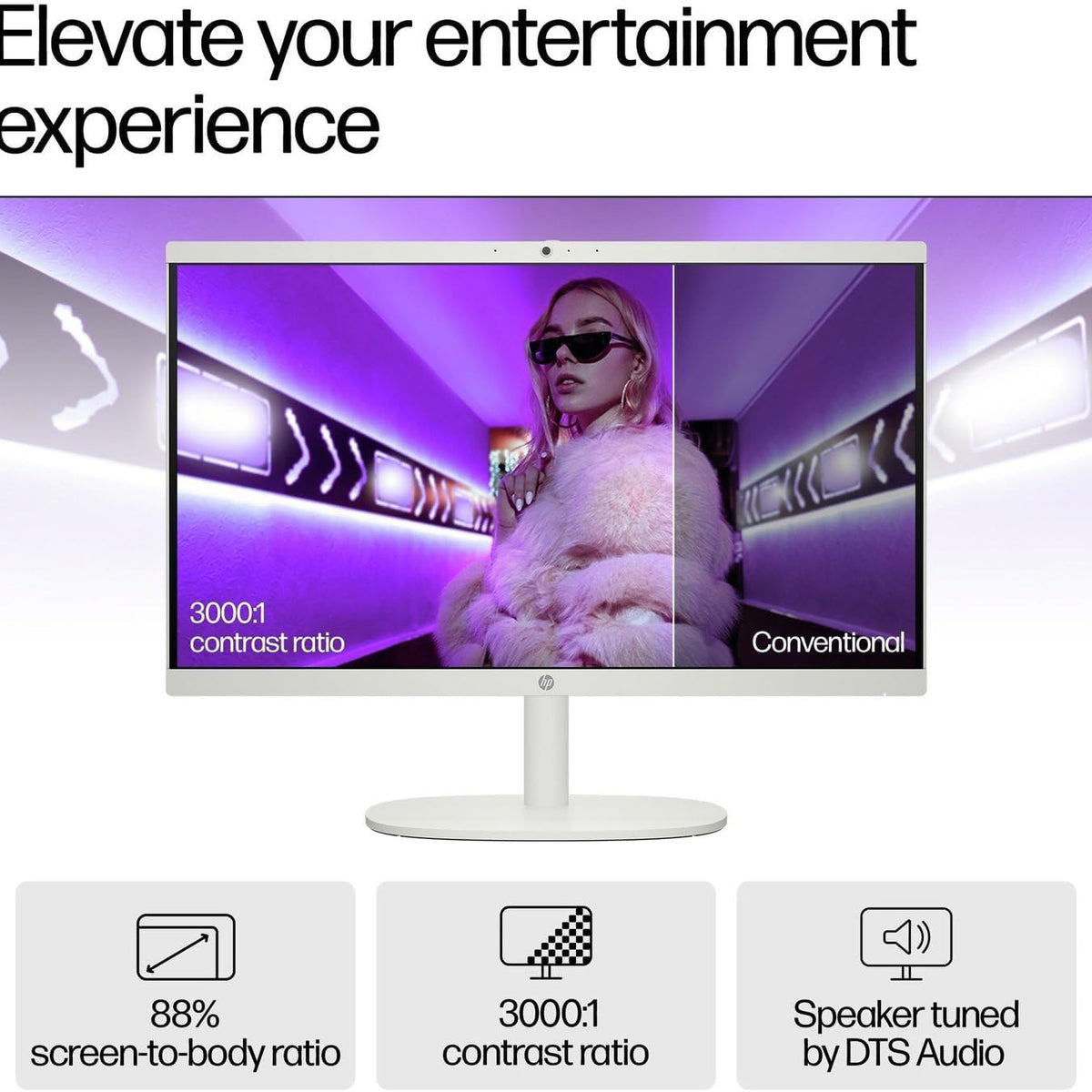 HP 22 FHD All-in-One Desktop Computer for Business and Everyday Use ...