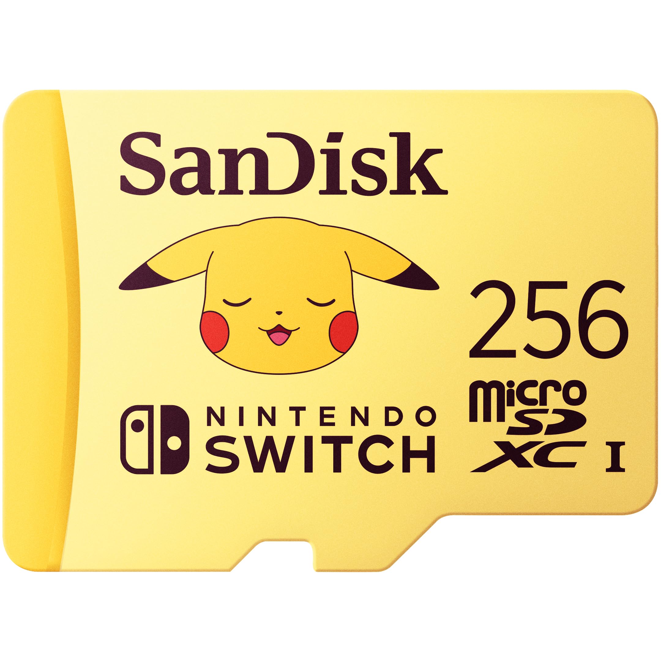 Sandisk 256Gb Microsdxc Card Licensed For Nintendo Switch, Pok  Mon Edition, Pikachu   Sdsqxao 256G Gn6Zk