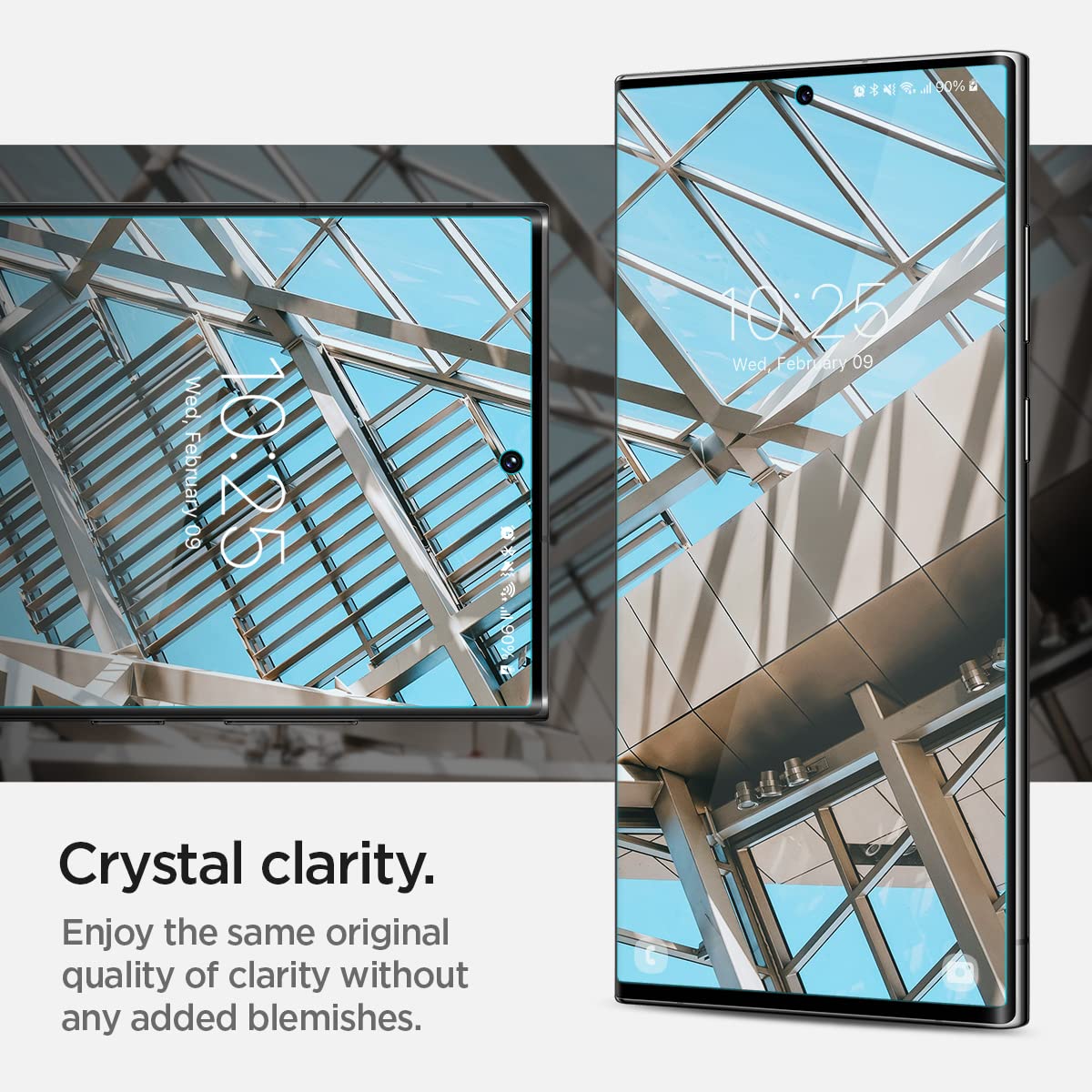 Spigen Neoflex Screen Protector Designed For Galaxy S22 Ultra (2022) [2 Pack]   Case Friendly