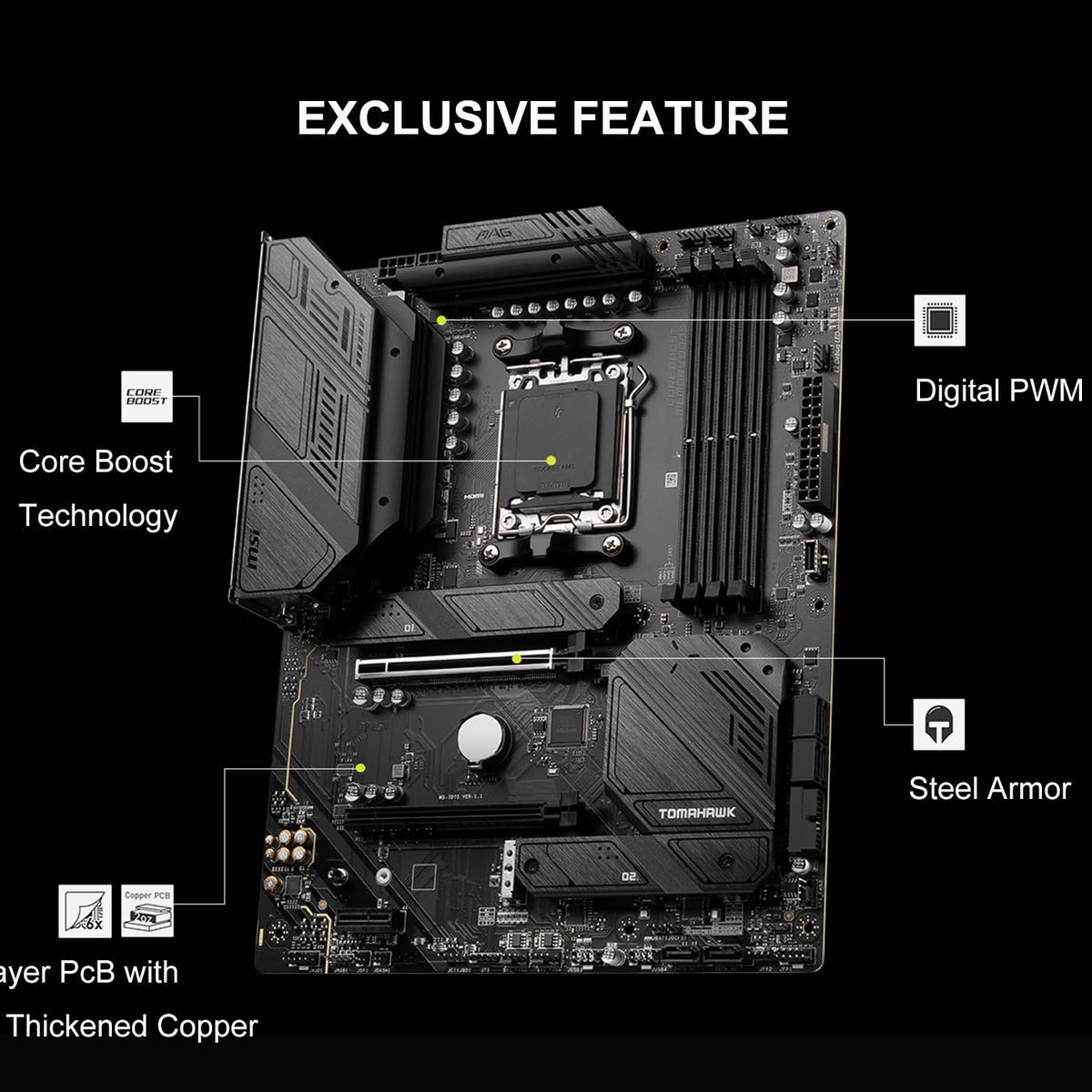 Inland Micro Center Amd Ryzen 7 7800X3D 8 Core16 Thread Desktop Proces ...
