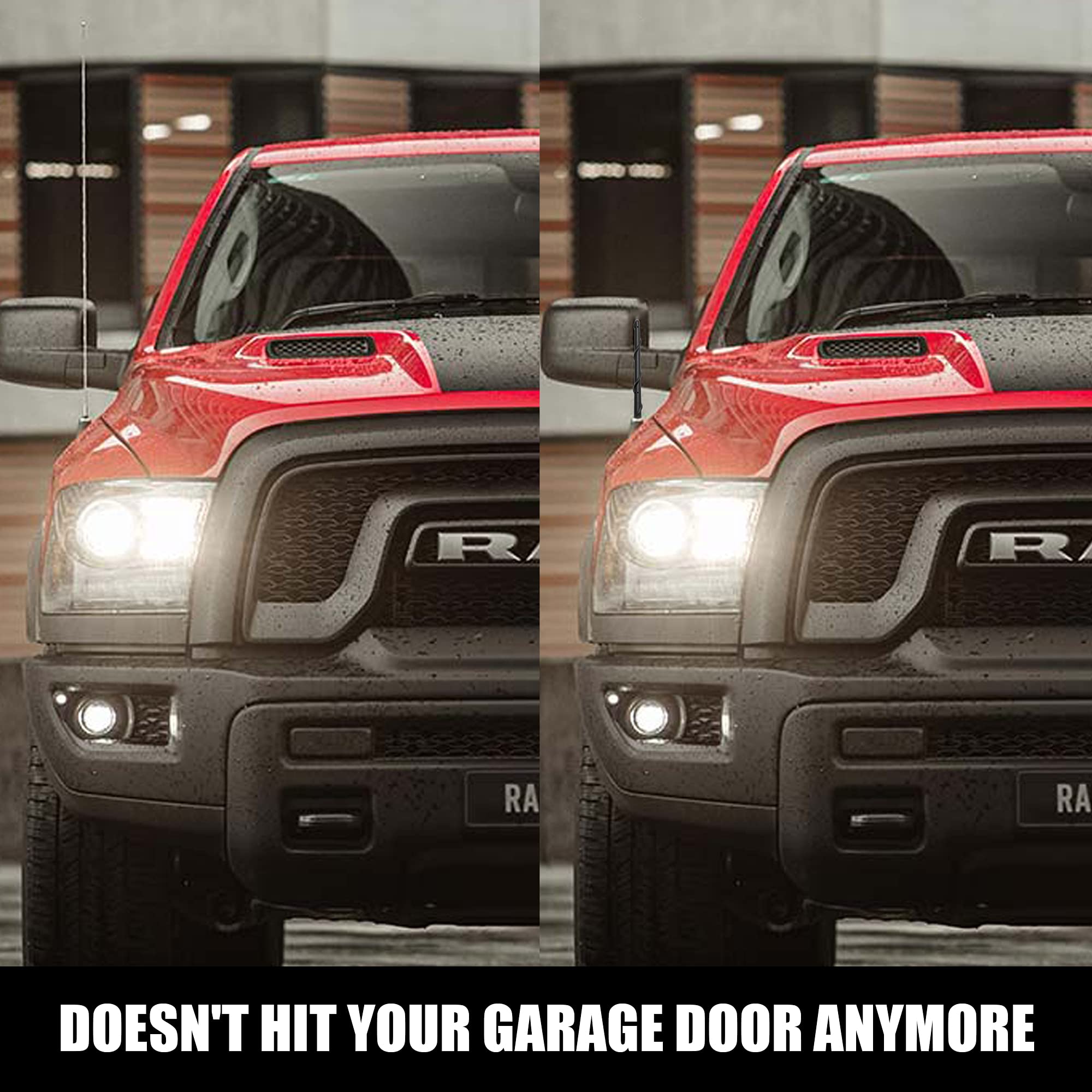 Ksaauto Antenna For Dodge Ram 1500 2500 3500 2009 2024 Dodge Ram 1500 Accessories, 7 Inch Dodge Ram Classic Warlock Radio Antenn