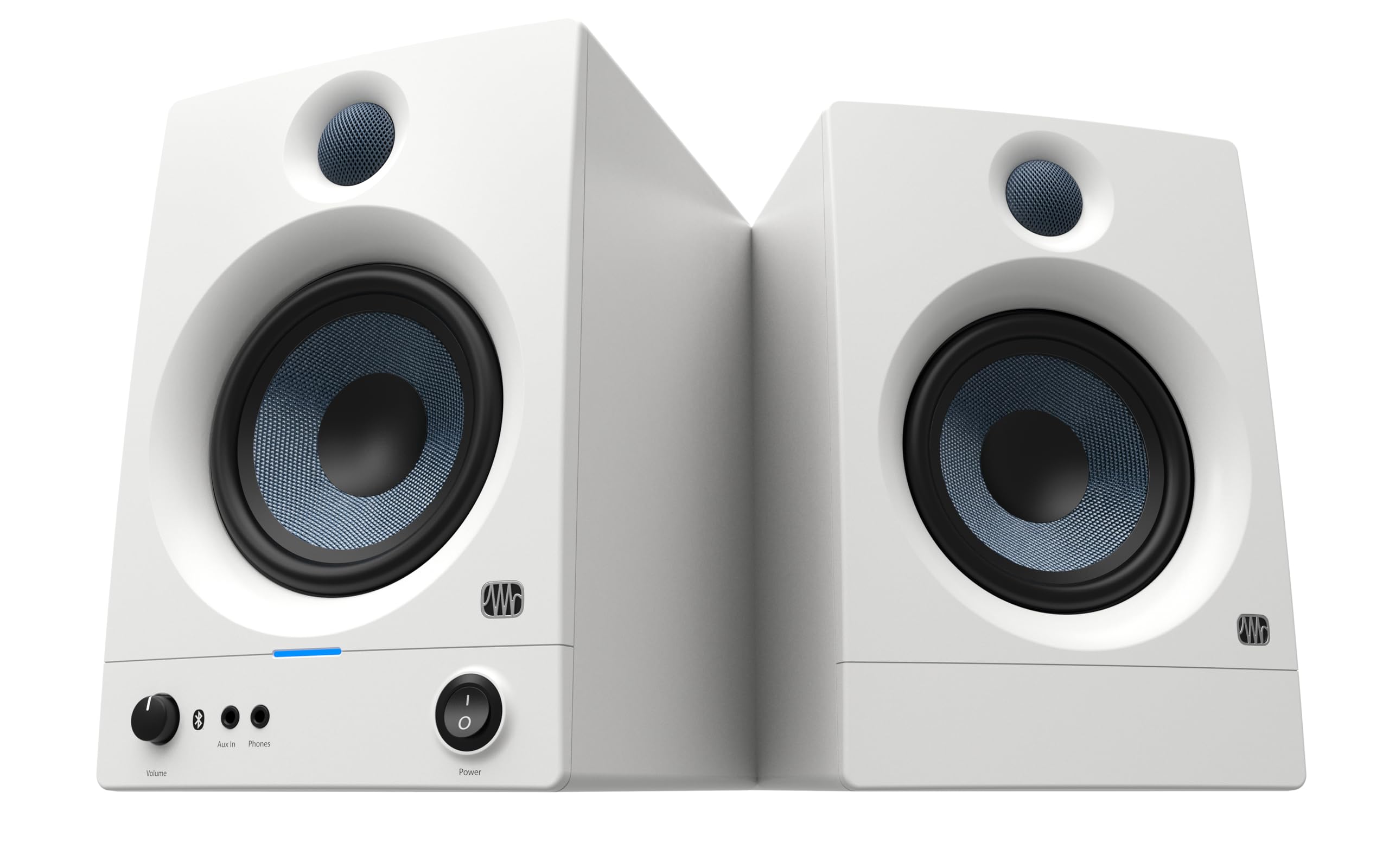 PreSonus Eris 5BT White 5.25-inch Media Reference Monitors with Bluetooth Wireless Technology