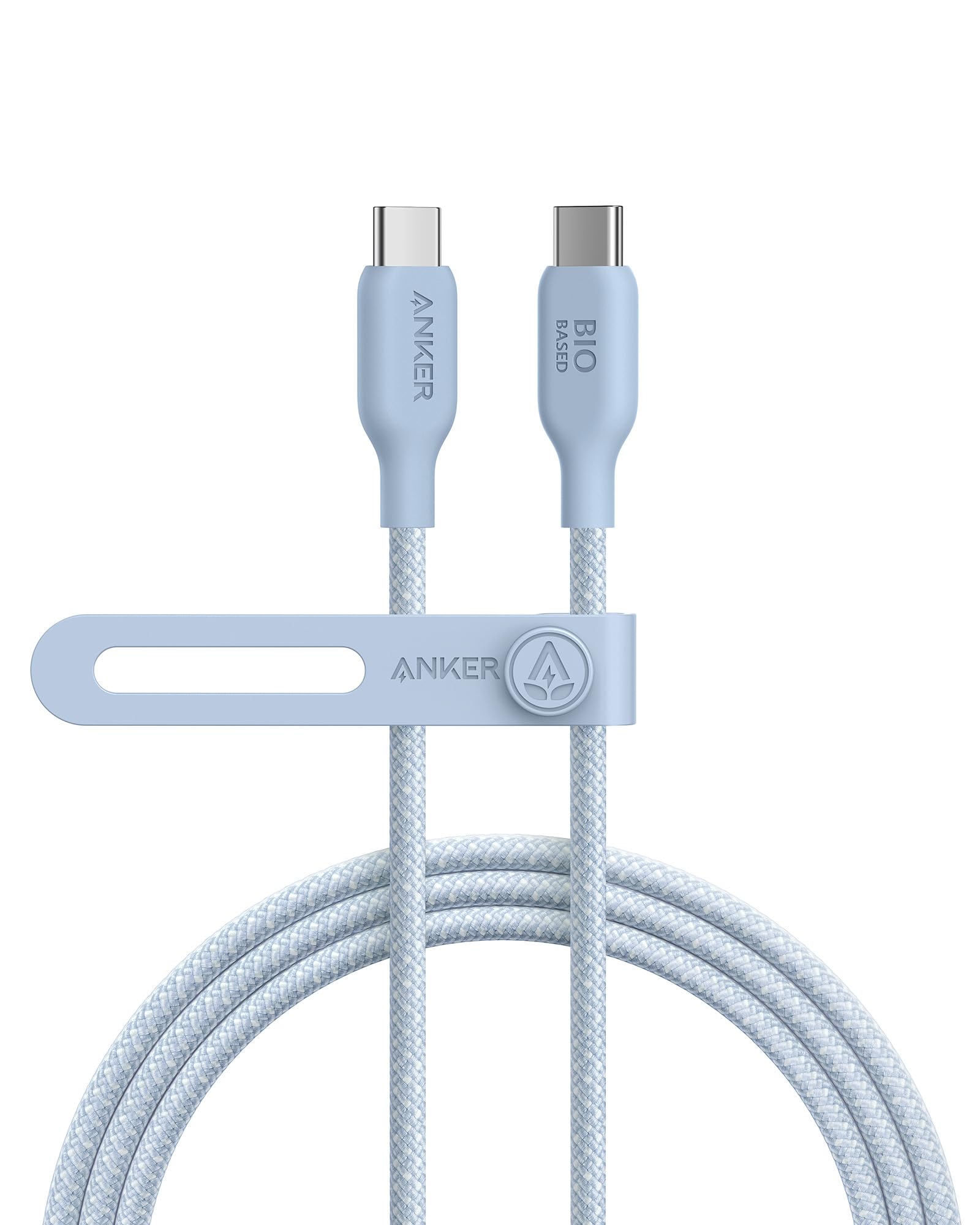 Anker Usb C To Usb C Cable (240W, 6 Ft), Bio Braided Usb C Charger Cable, Fast Charge For Macbook Pro 2020, Ipad Pro 2020, Ipad 