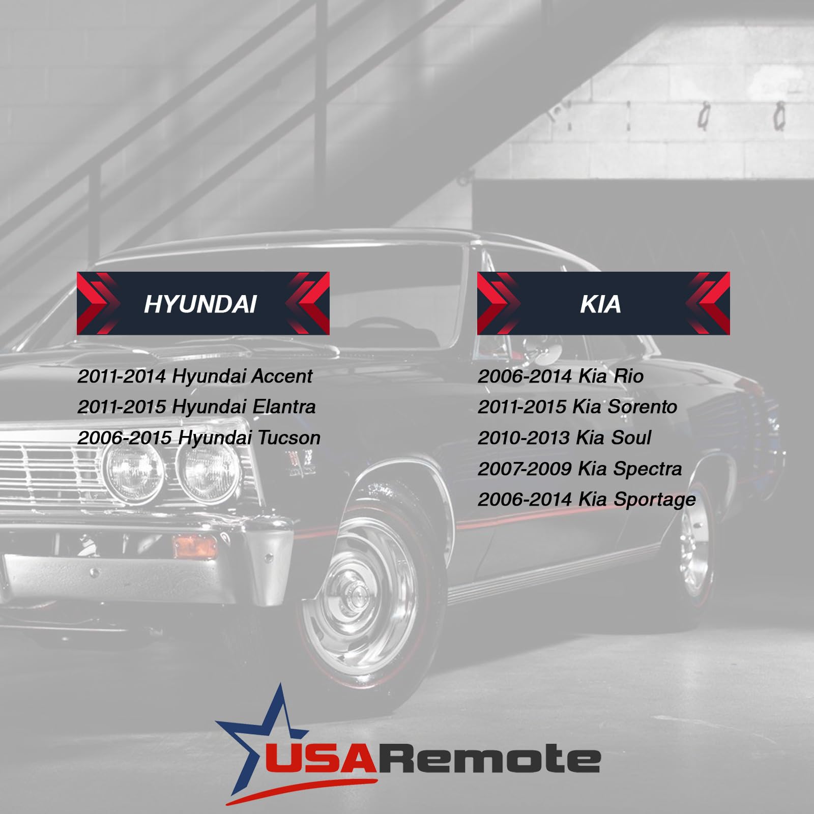 Fits 2011 2013 Kia Sorrento / 2006 2011 Kia Rio Key Fob Keyless Entry Remote (Pinha T036)