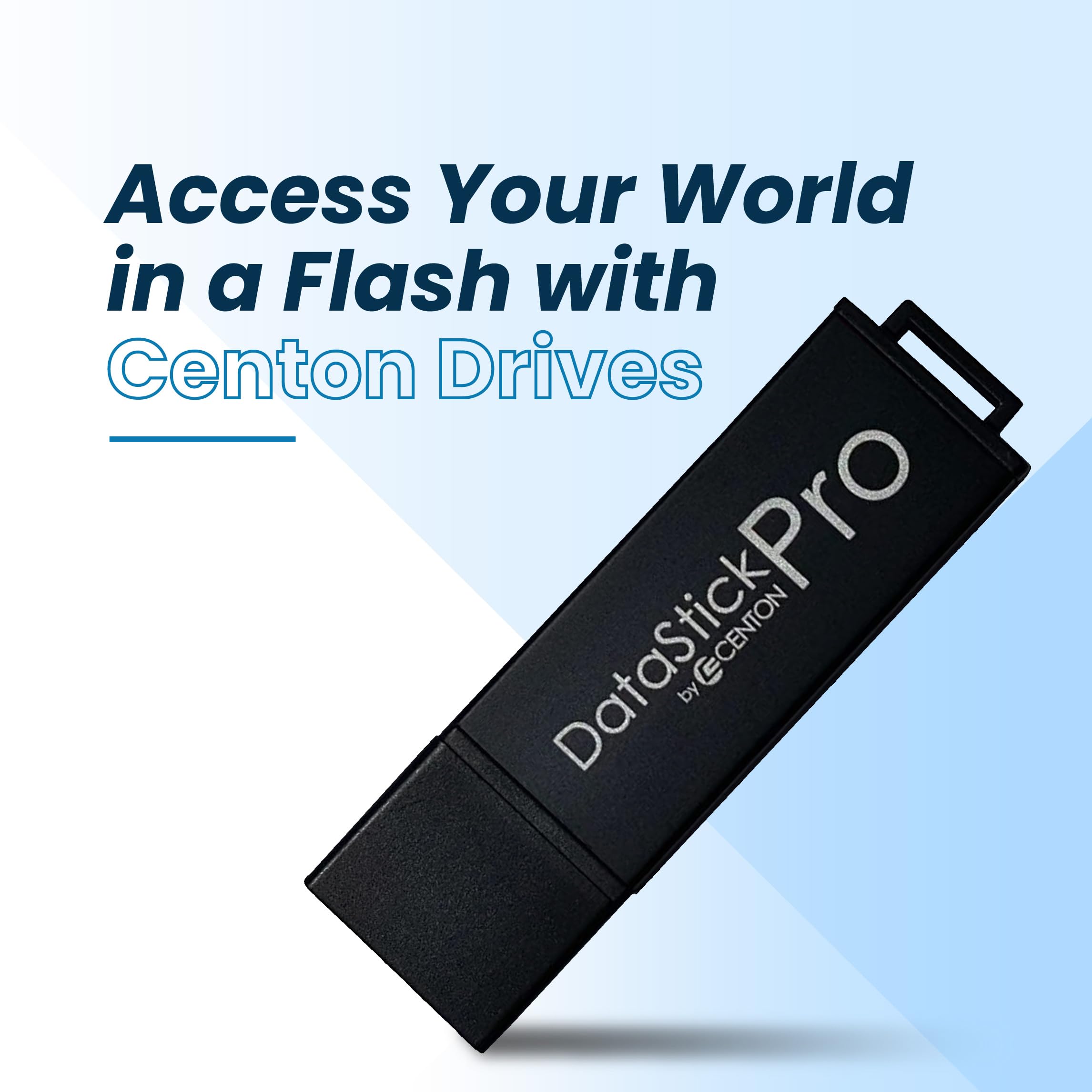 Centon S1 U3P6 64G 5B Mp Valuepack Usb 3.2 Gen1 Datastick Pro (Black)