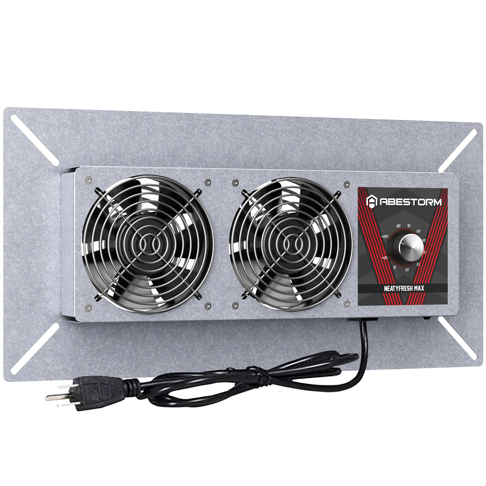 Abestorm Crawlspace Ventilation Fan With Humidistat, Basement Crawlspace Vent Fans With Dehumidistat & Freeze Protection Thermos