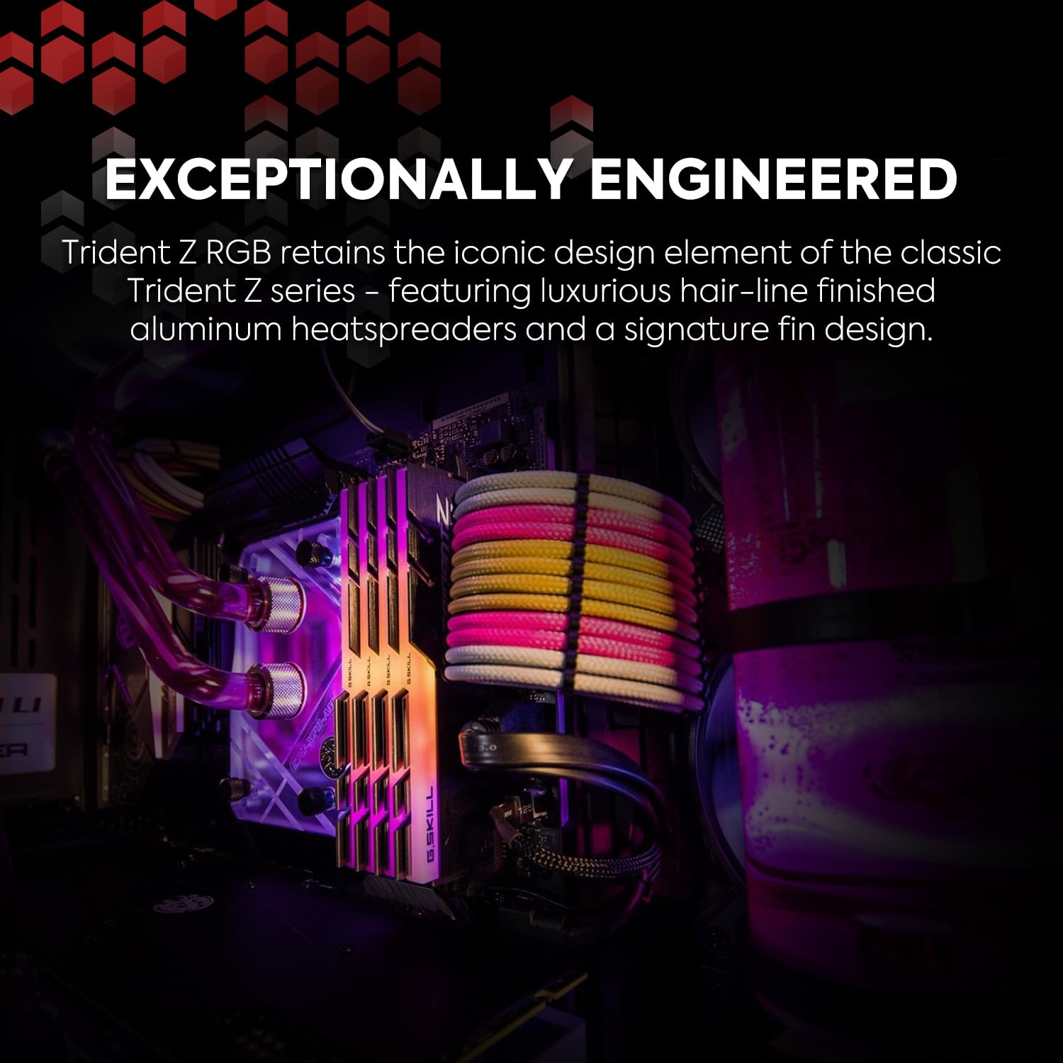 G.Skill Trident Z Rgb Series (Intel Xmp) Ddr4 Ram 32Gb (2X16Gb) 3600Mt/S Cl18 22 22 42 1.35V Desktop Computer Memory Udimm (F4 3